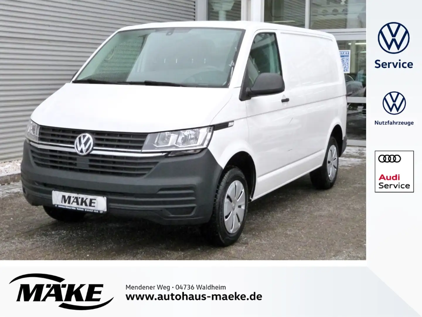 Volkswagen T6.1 Kasten 2.0 TDI Komfort-Plus, Klima, Tempomat, Wit - 1