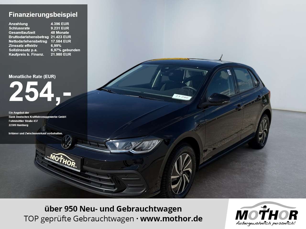 Volkswagen Polo 2025 — VI Life 1.0 TSI DSG Navi via App-Connect PDC