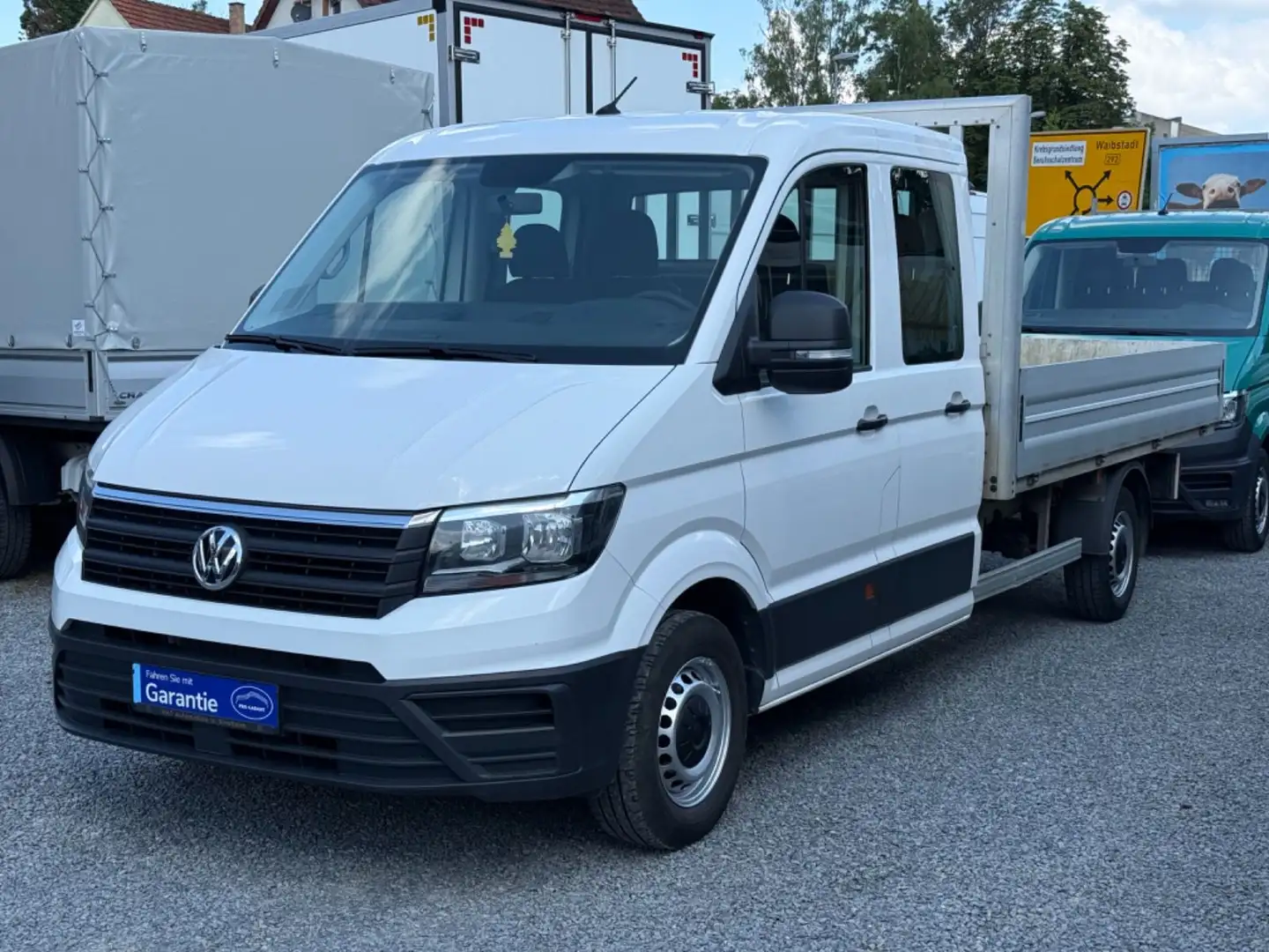 Volkswagen Crafter CRAFTER DoKa PRITSCHE KLIMA AHK TEMPOMAT 7SITZER Weiß - 1