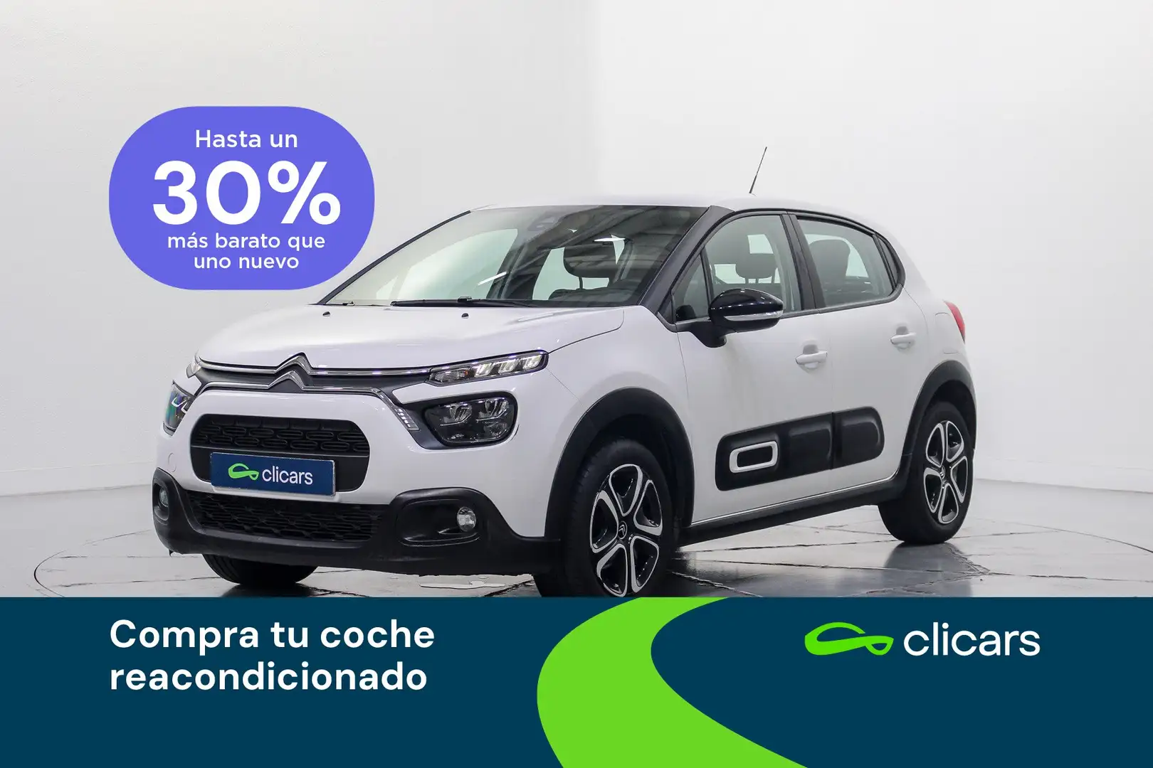 Citroen C3 1.5BlueHDi S&S Feel 100 Blanc - 1