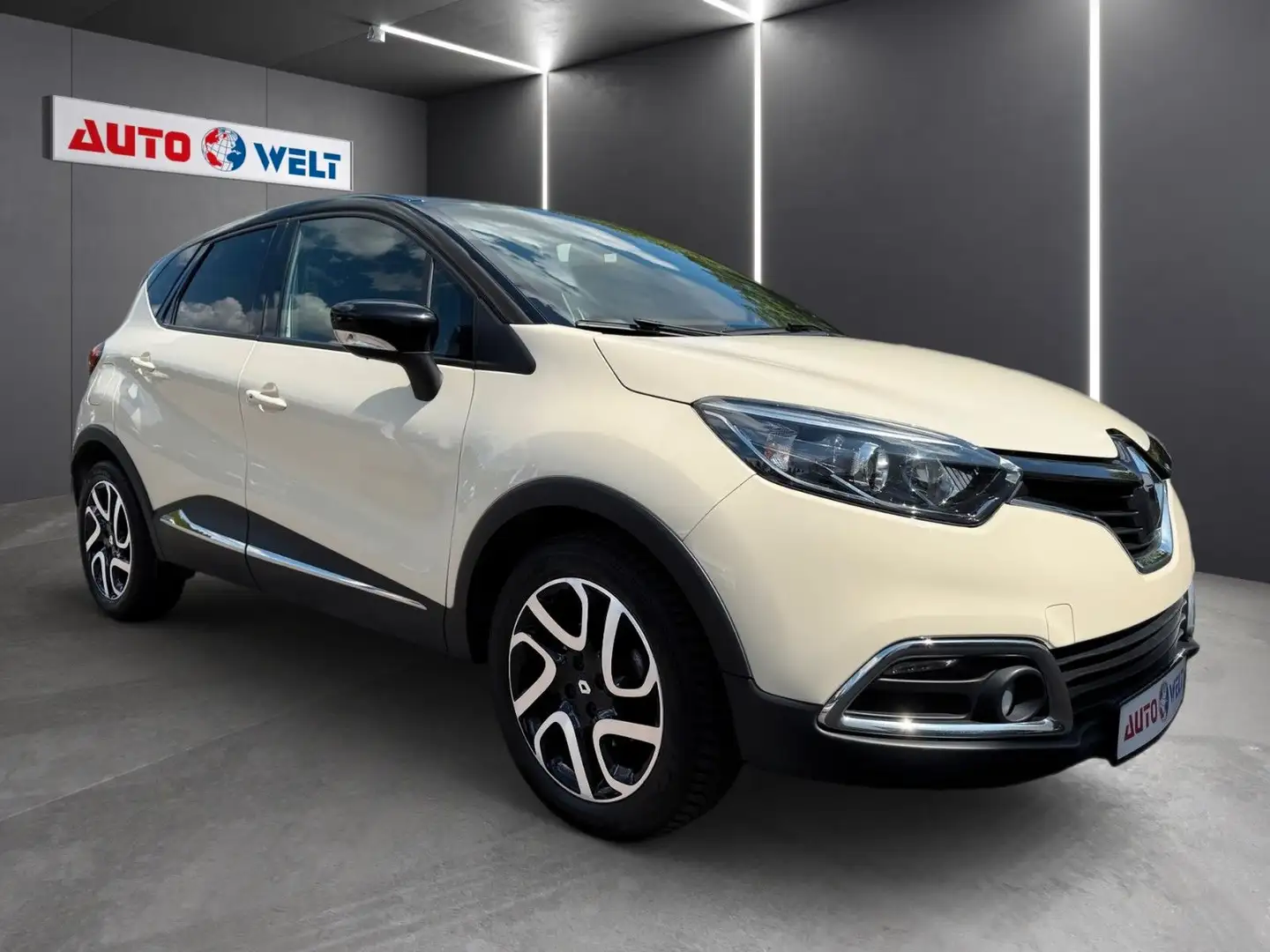 Renault Captur 1.2TCe AT 1.Hand Voll-Leder Navi Tempo BT Blanco - 2