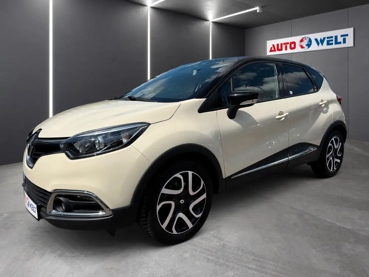 Renault Captur 1.2TCe AT 1.Hand Voll-Leder Navi Tempo BT Blanco - 1