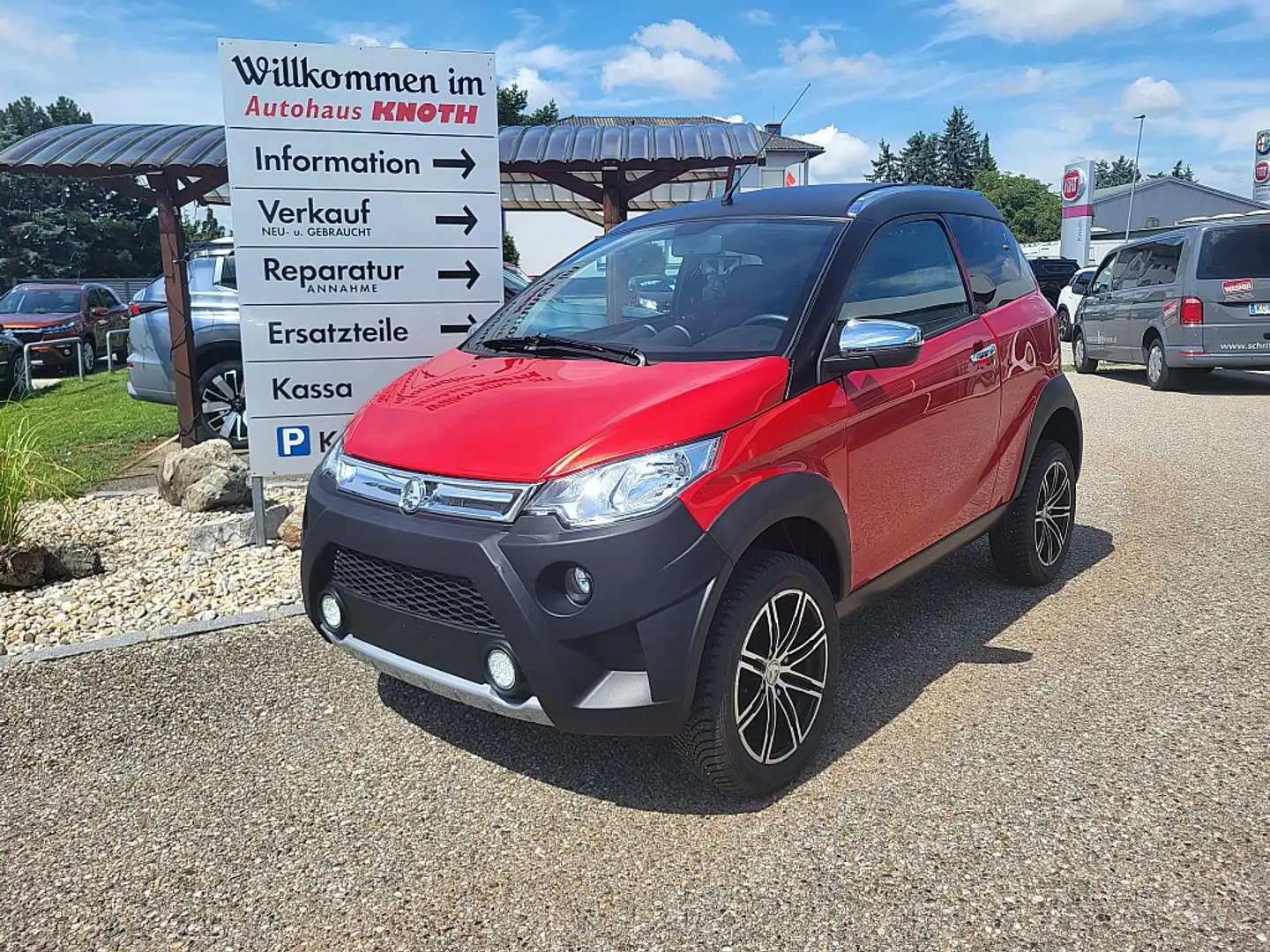 Aixam Crossover Premium Rouge - 1