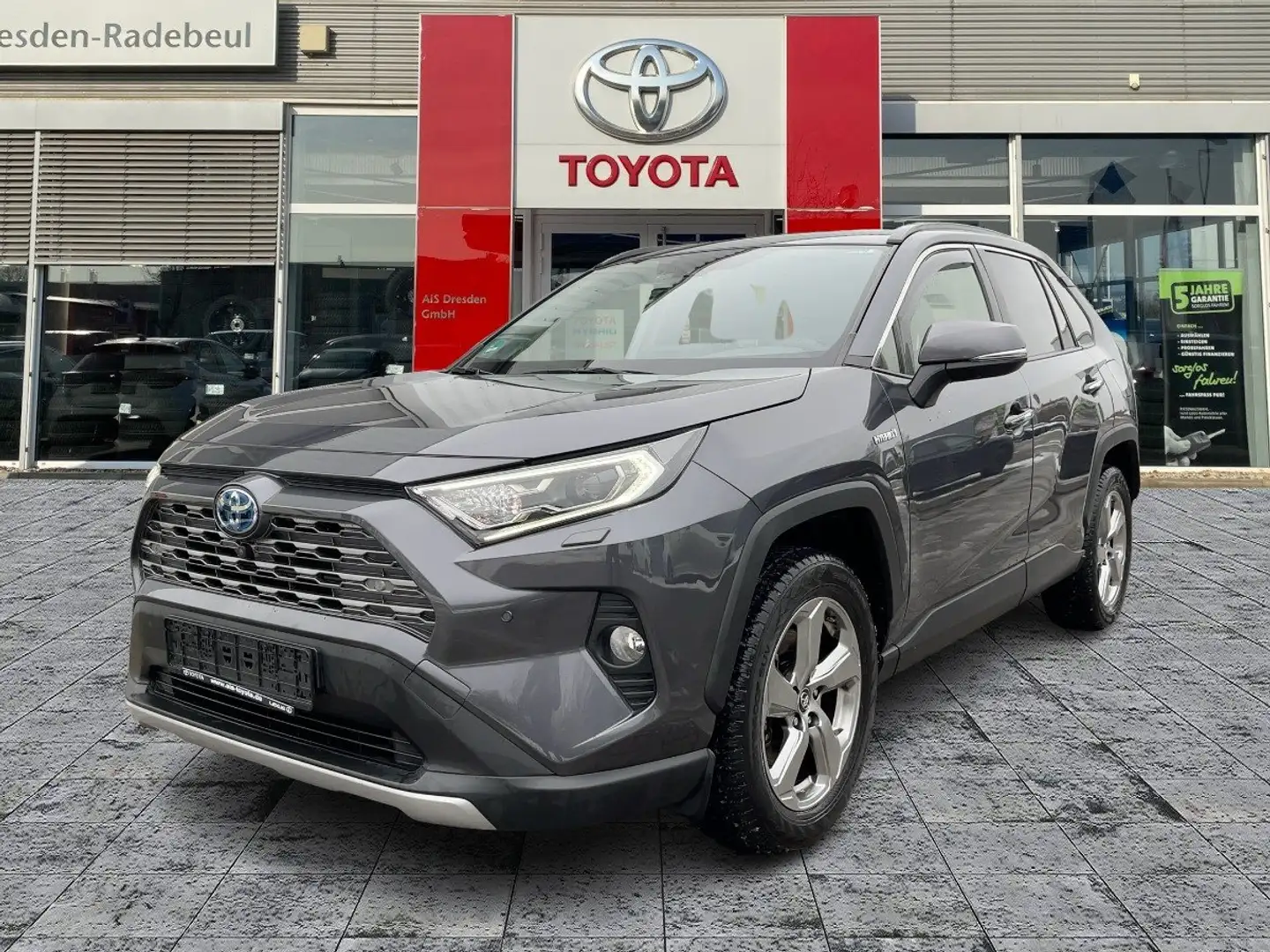 Toyota RAV 4 RAV4 2.5 Hybrid Lounge 4x4 Navi*JBL*ACC*4xSHZ*KAM Gris - 2
