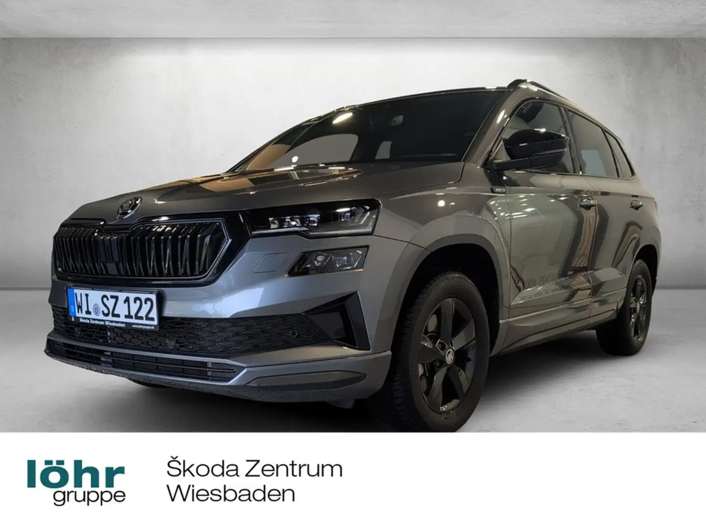 Skoda Karoq Sportline 2.0L TDI 4x4 Abgabe 02.2026 Grau - 1