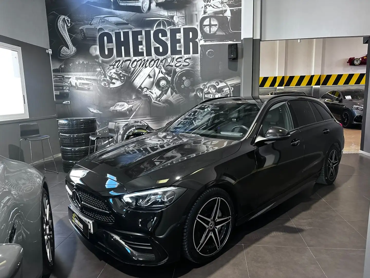Mercedes-Benz C 200 Estate 200d 9G-Tronic Negro - 1