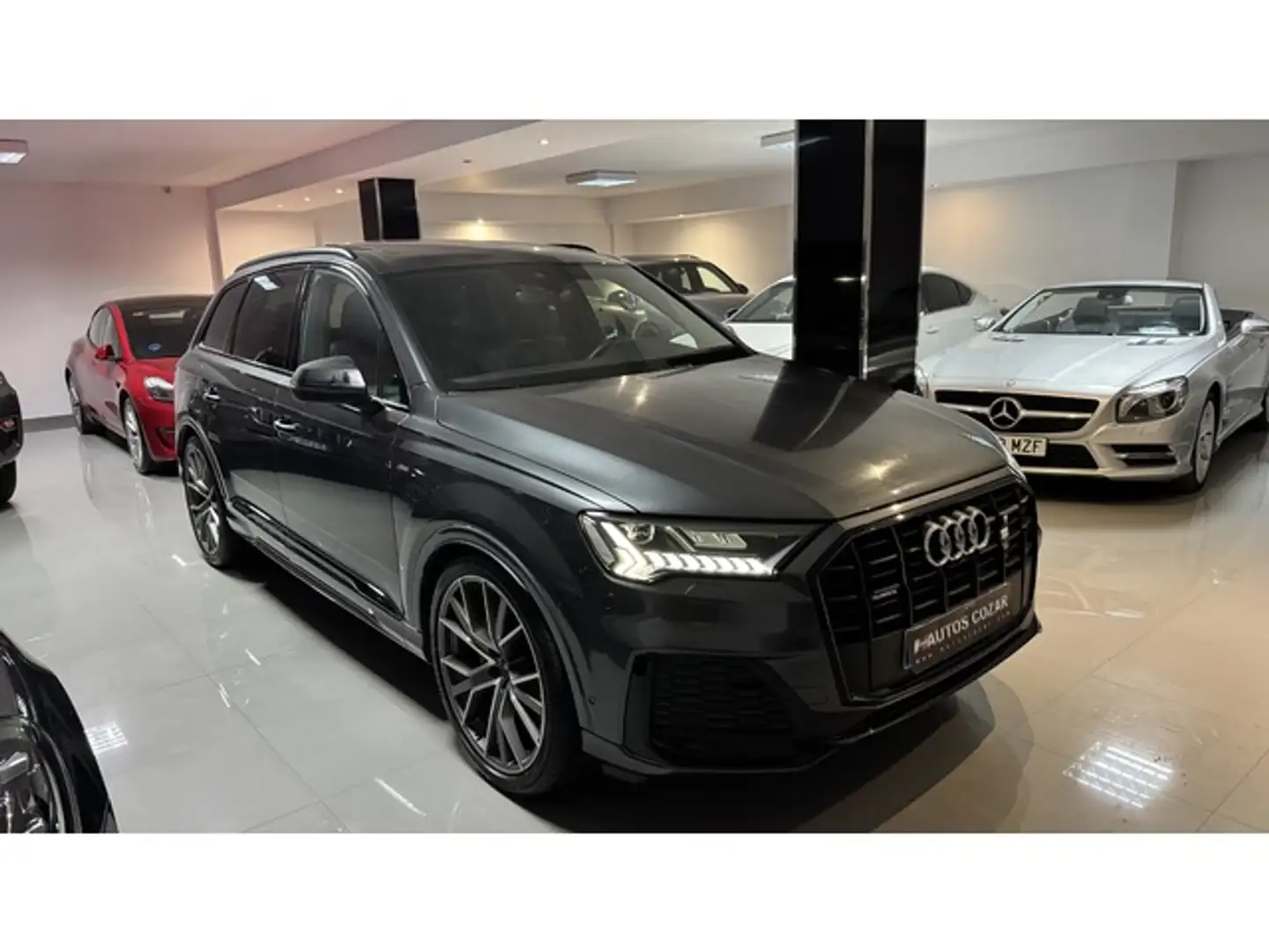Audi Q7 50 TDI Black line edition quattro Gris - 1