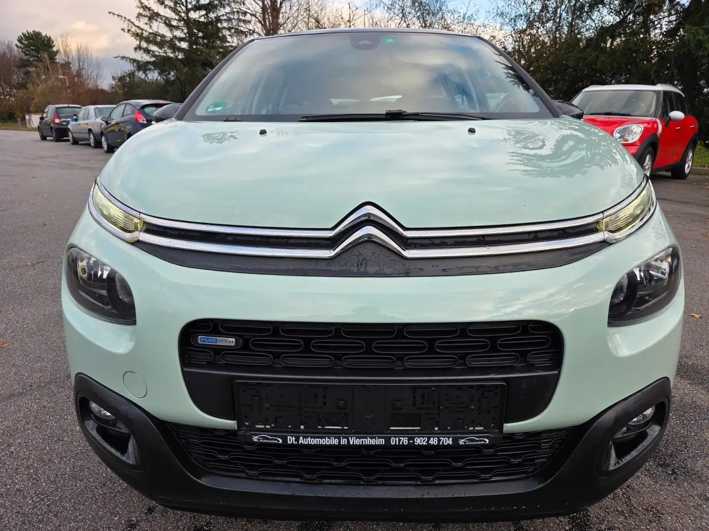 Citroen C3 PureTech 82 FEEL/ Klima/Navi/5Türig/Tüv-Neu Grün - 2