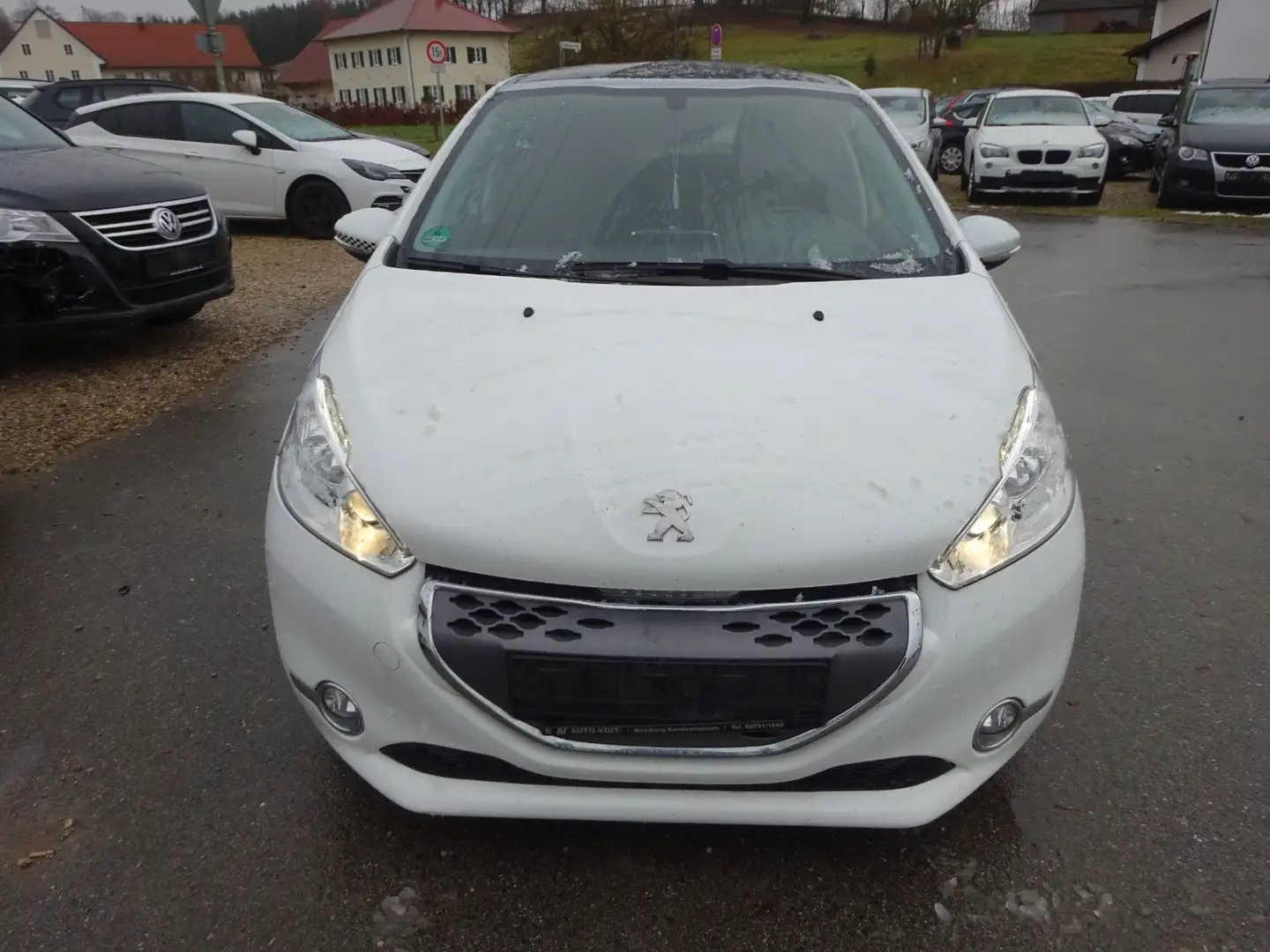 Peugeot 208 / Automatik/Euro 5 Blanco - 1