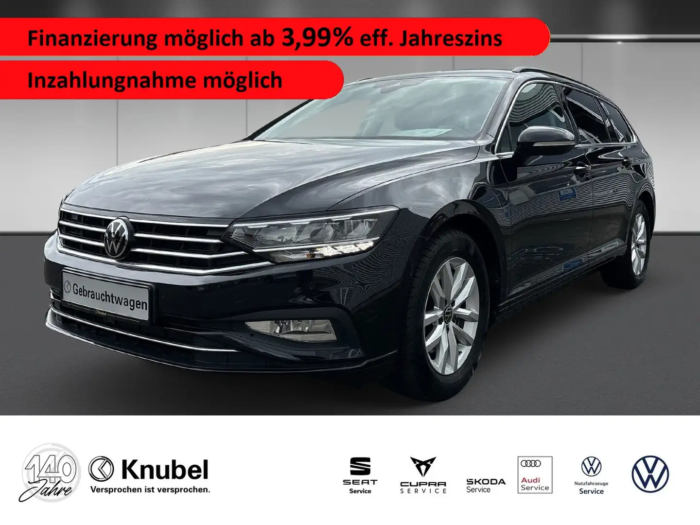Volkswagen Passat Variant Business 1.5 TSI DSG LED Navi ACC Ganzj.reifen Nero - 1