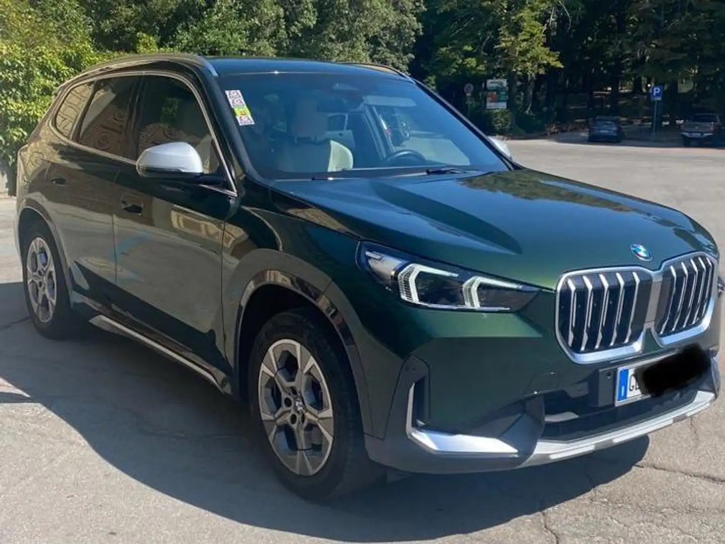 BMW X1 sdrive18d  M SPORT F1 -PELLE OYSTER-UFFICIALE BMW Vert - 2