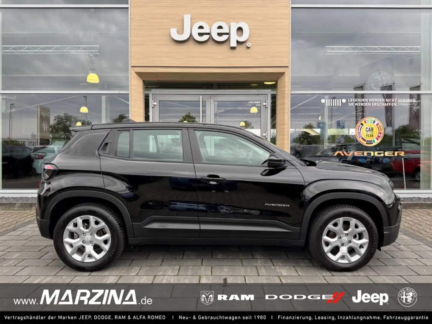 Jeep Avenger Altitude 1.2 T-GDI LED Allwetter Apple CarPlay And Schwarz - 1