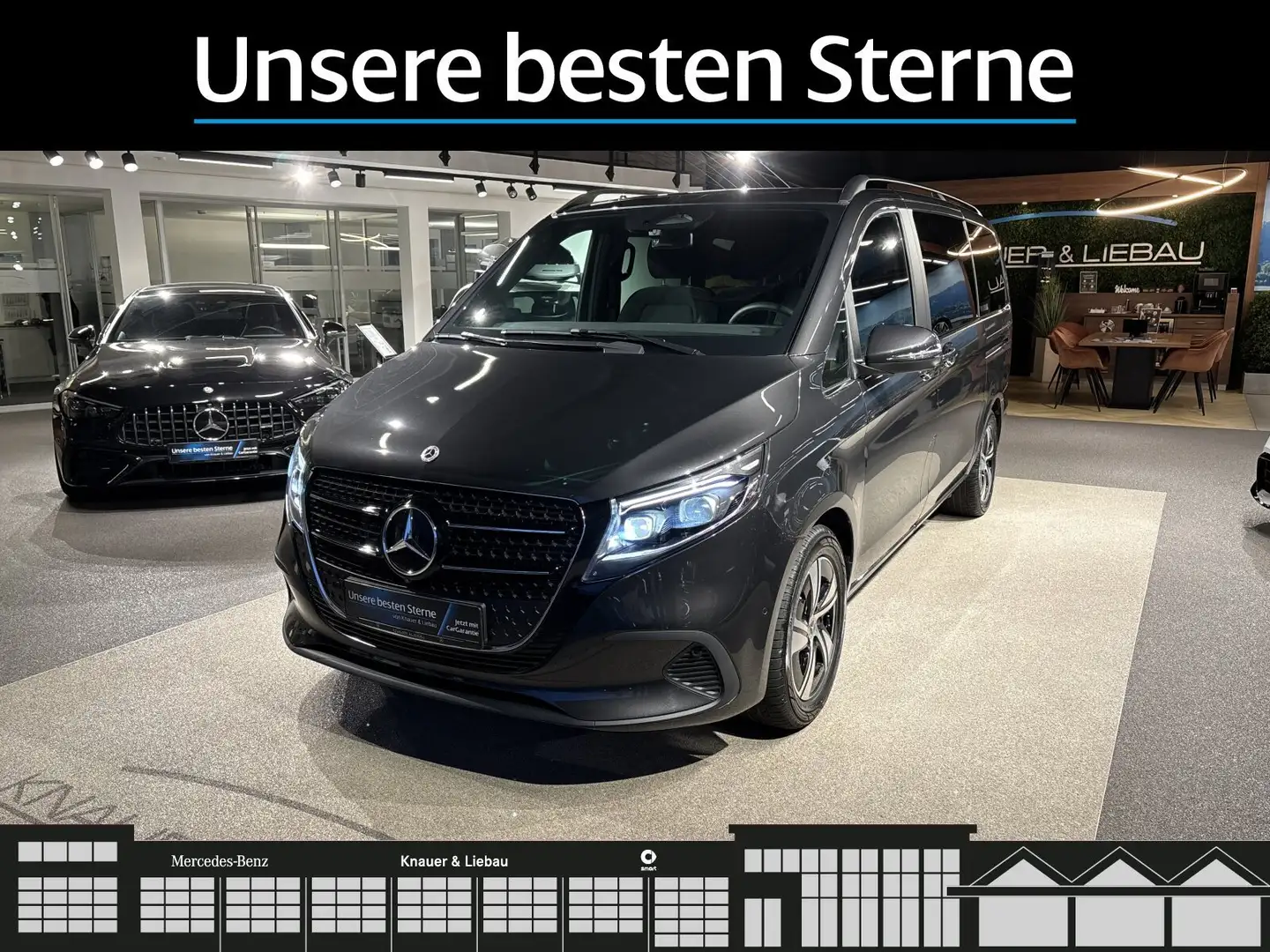 Mercedes-Benz V 250 V 250d STYLE / L 360°Cam*AHK*FAP*elek. Schiebet* Grau - 2