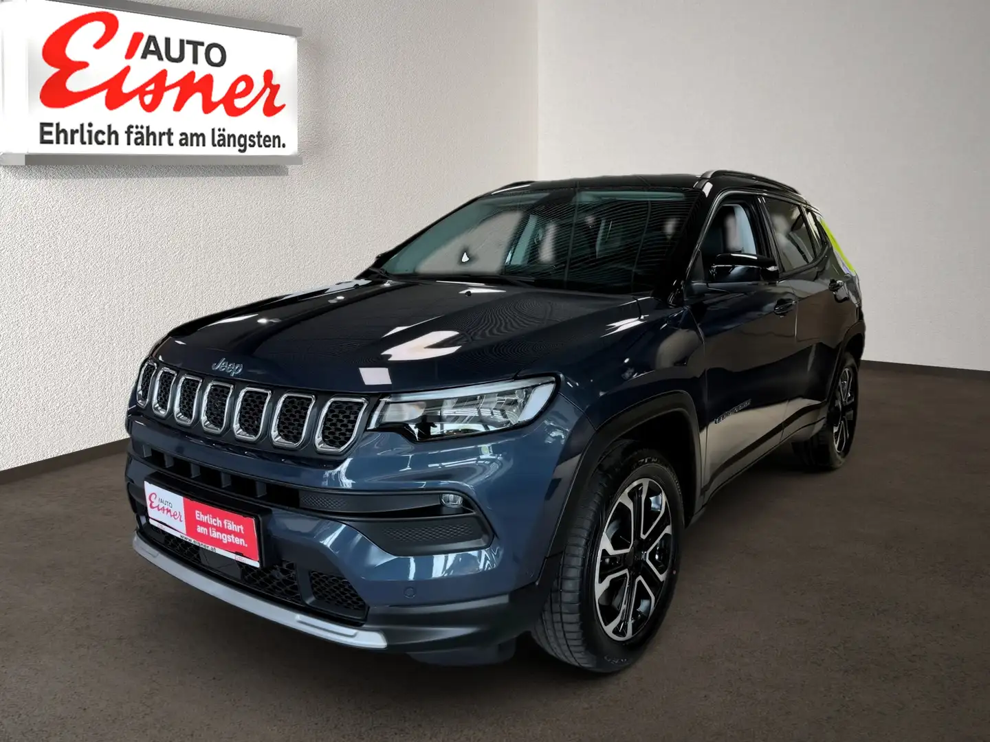 Jeep Compass 1.3 PHEV LIM AT 4XE Allrad Blau - 2