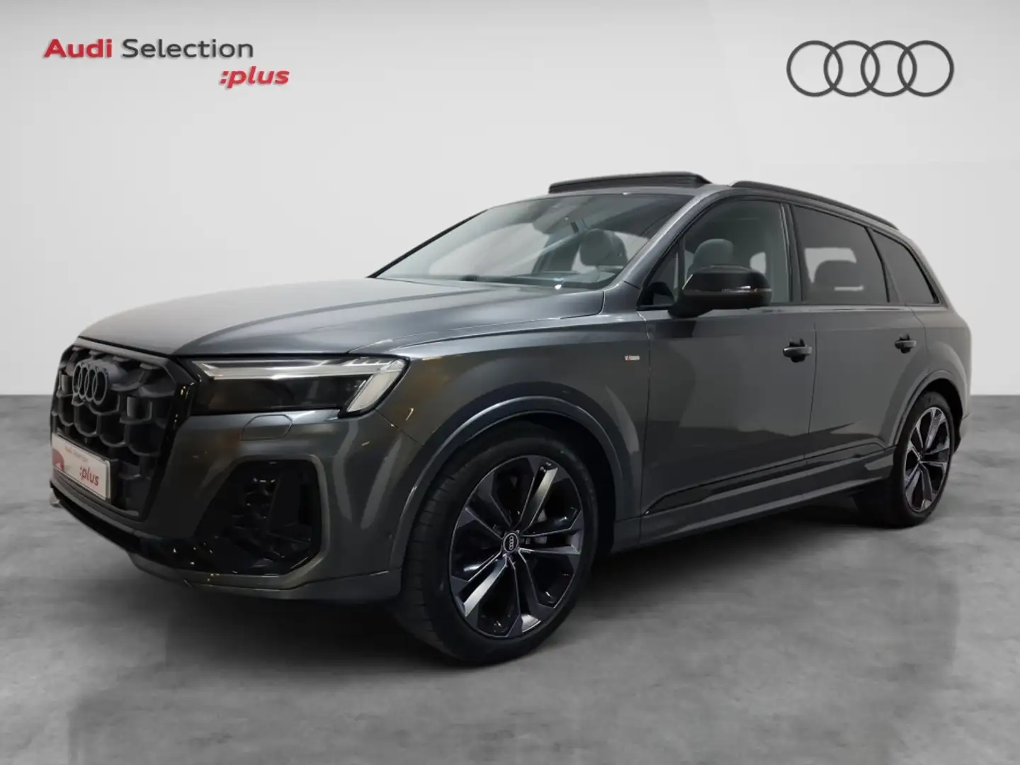 Audi Q7 50 TDI Black line quattro 210kW Gris - 1