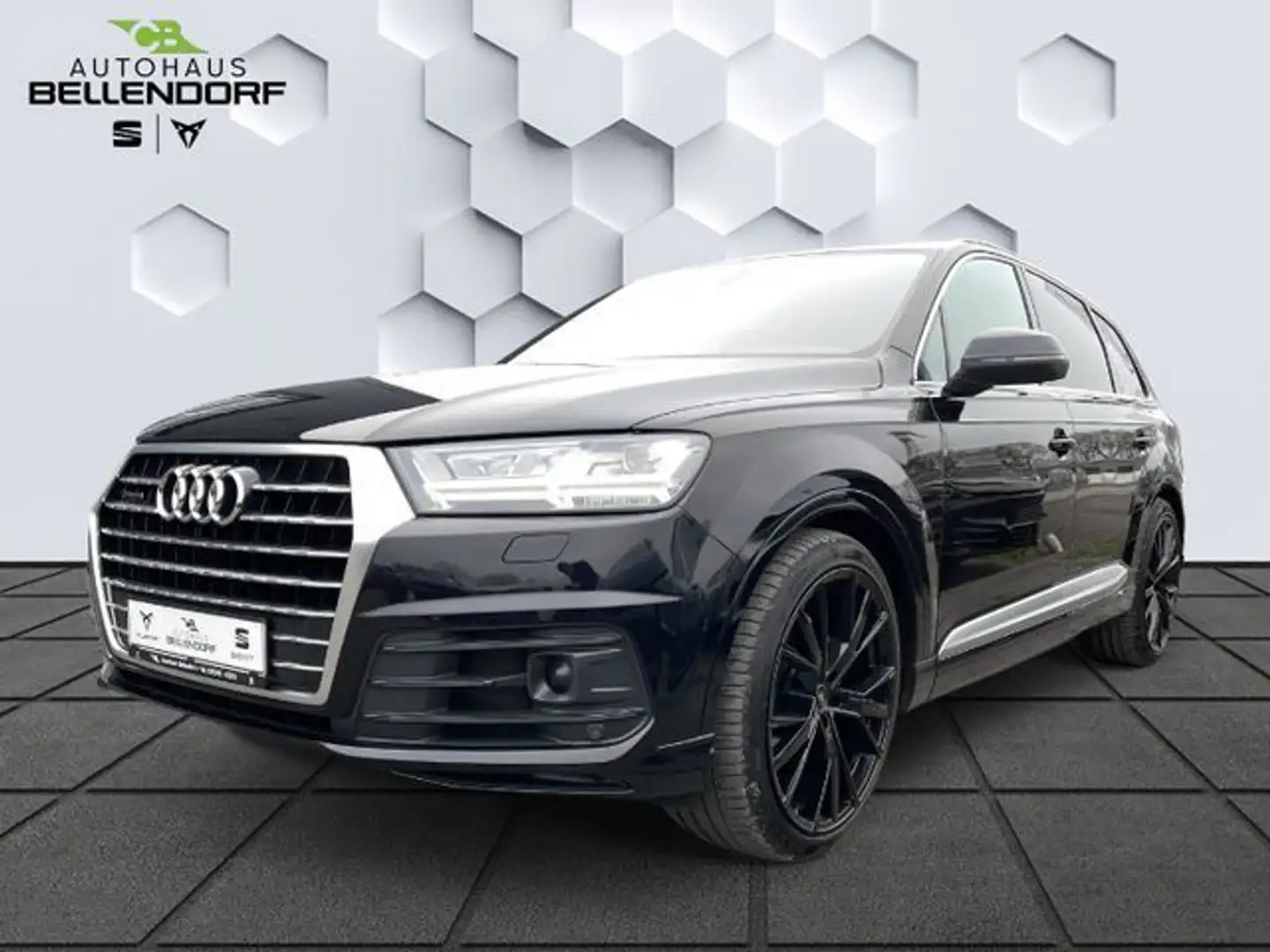 Audi Q7 50 TDI quattro 3.0 TDI S line Allradlenkung N Noir - 1