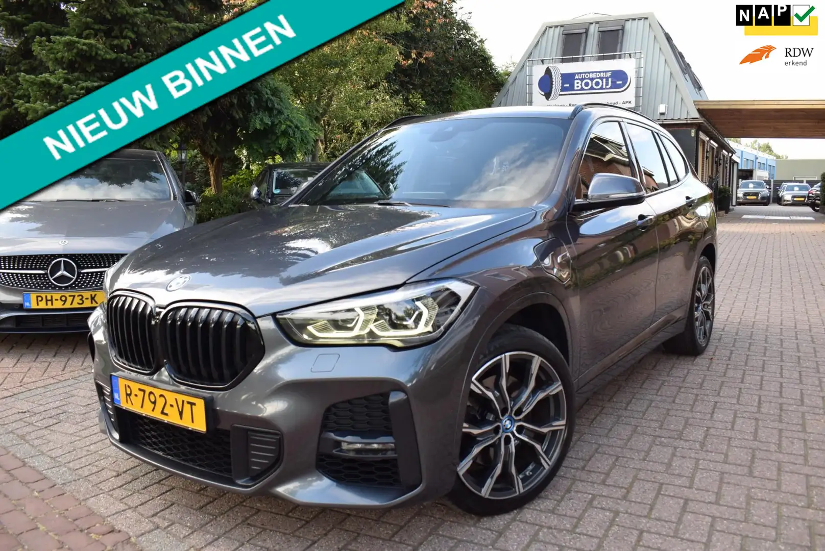 BMW X1 XDrive25e M-SPORT HYBRID CRUISE/NAVI/AIRCO-ECC/TRE Grigio - 1