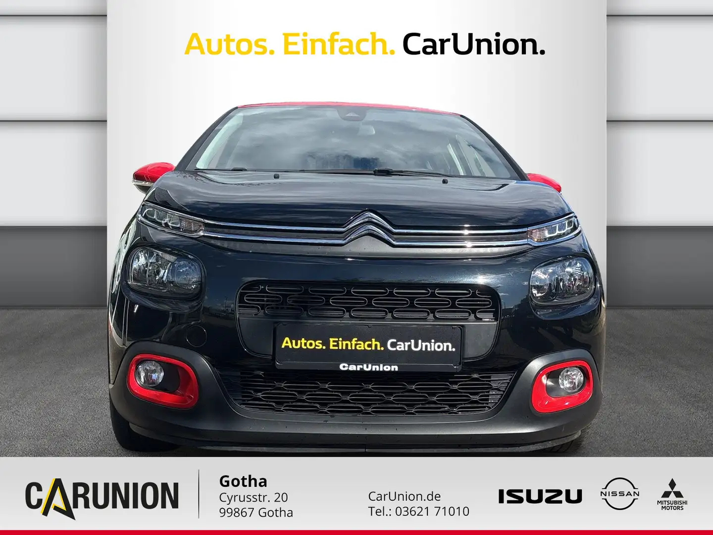 Citroen C3 Puretech 110 S&S Shine Schwarz - 2