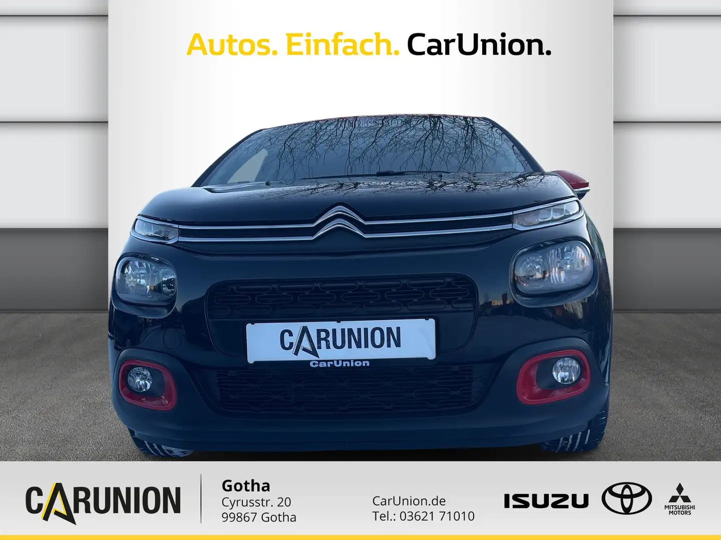 Citroen C3 1.2 PureTech 110 Shine S&S Schwarz - 2