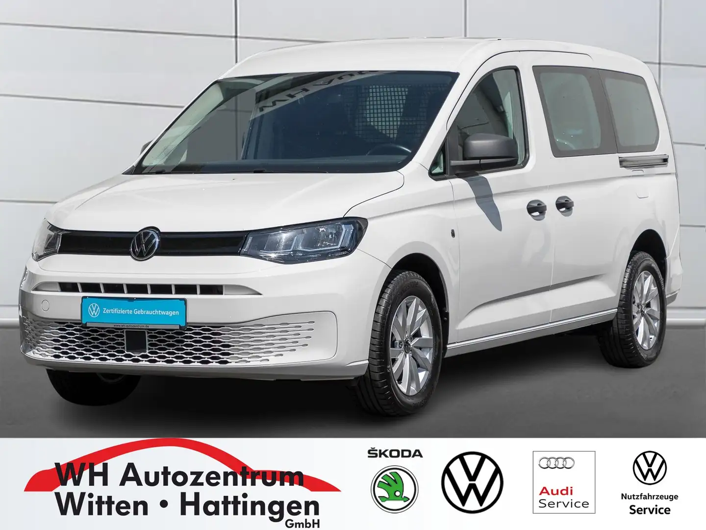 Volkswagen Caddy Maxi Cargo 2.0 TDI DSG EcoProfi NAVI AHK KLIMA ... Blanco - 1