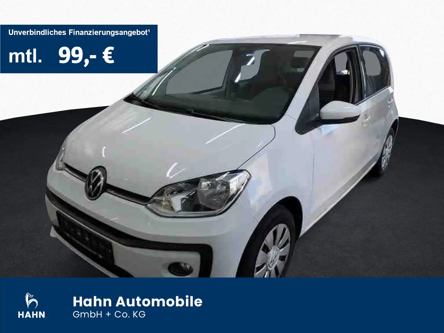 Volkswagen up! 1.0 MPI Move DAB+ Sitzheizung Weiß - 1