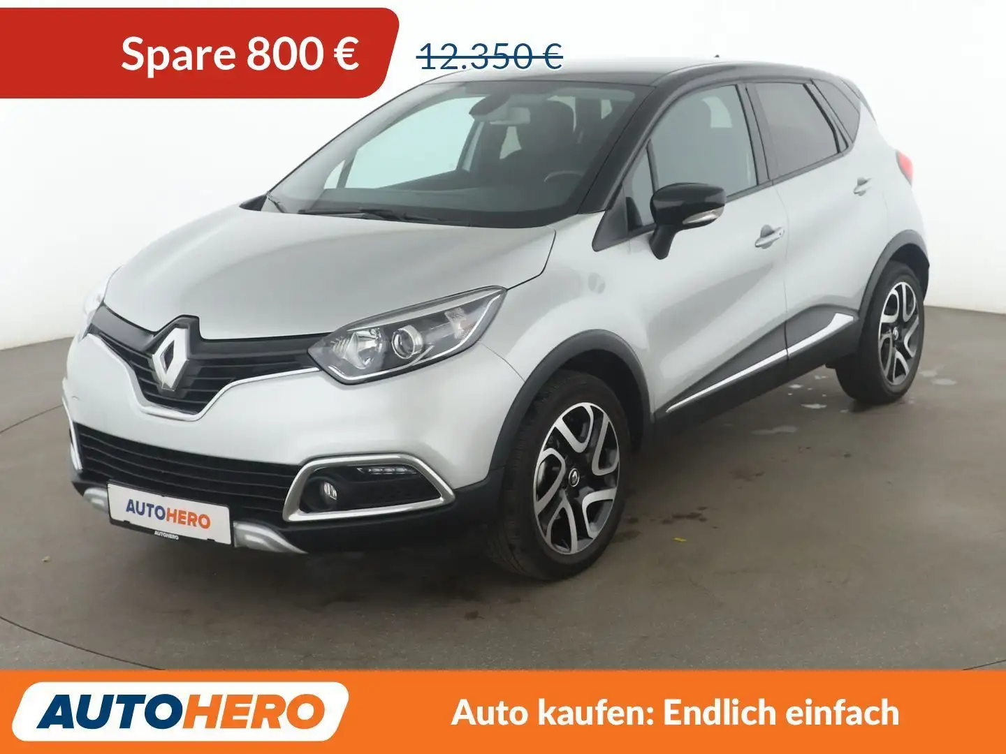 Renault Captur 1.2 TCe Energy Crossborder*NAVI*TEMPO*PDC* Silber - 1