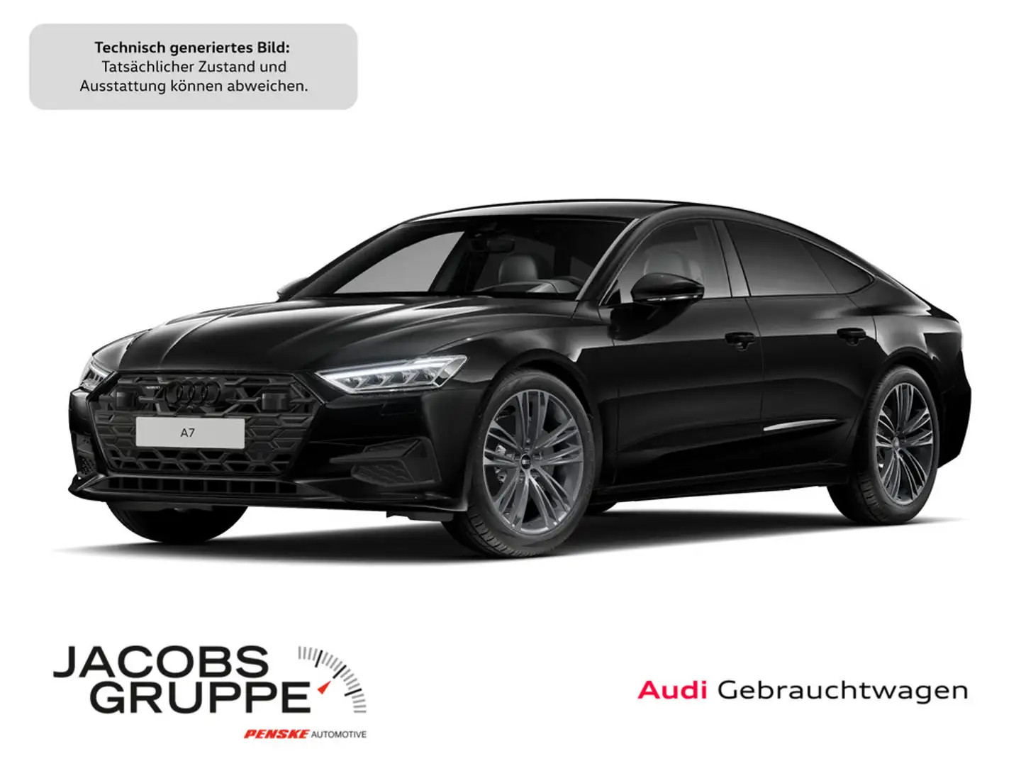 Audi A7 Sportback 50 TDI quattro tiptronic AHK/Optikpaket schwarz/HUD/AreaV Schwarz - 1