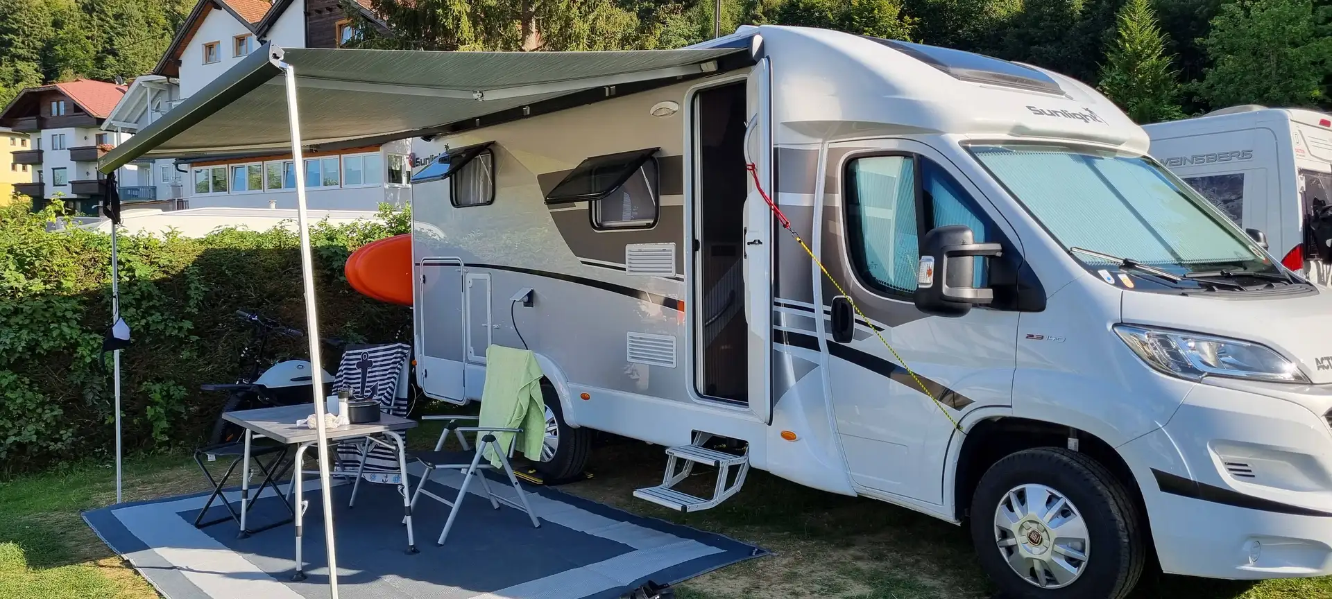 Fiat Ducato Wohnmobil Weiß - 2