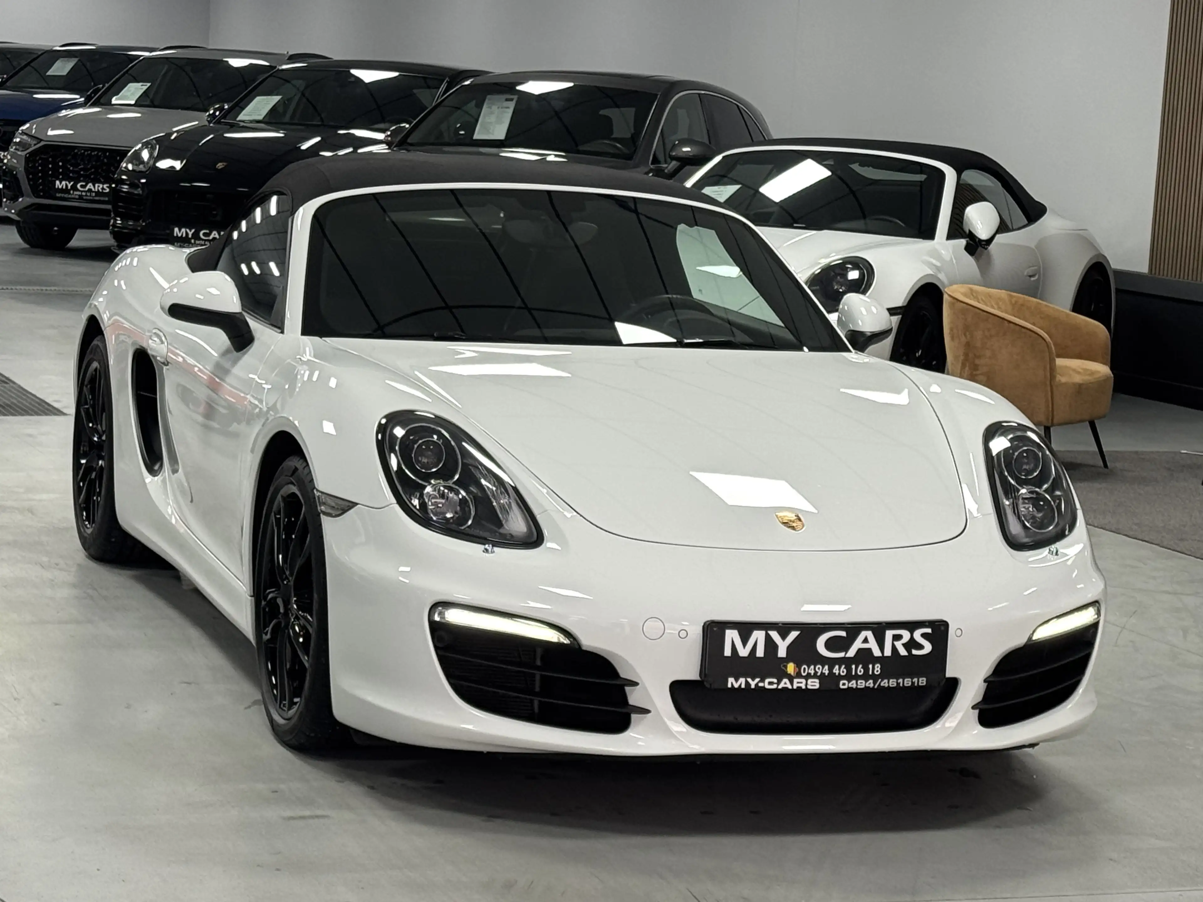 Porsche Boxster 2.7i Pdk 265 CV Cuir Sport Clim Gps Bi-Xenon Ja 19 — photo 3