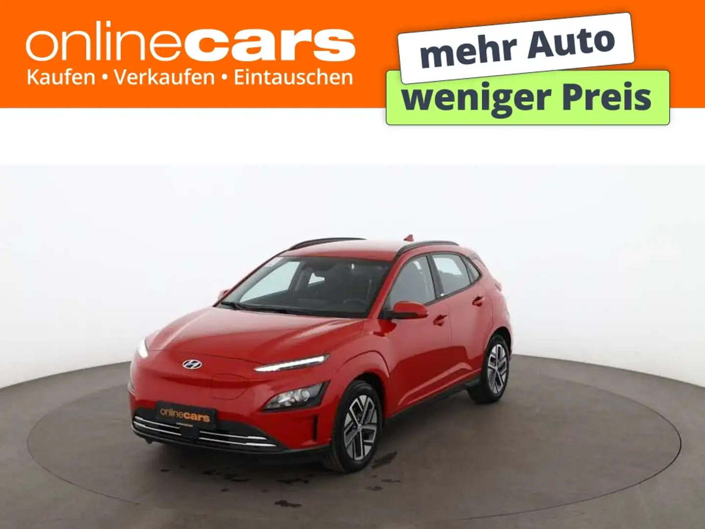 Hyundai KONA Select Elektro 39kWh Aut RADAR SITZHZG R-CAM Rot - 1