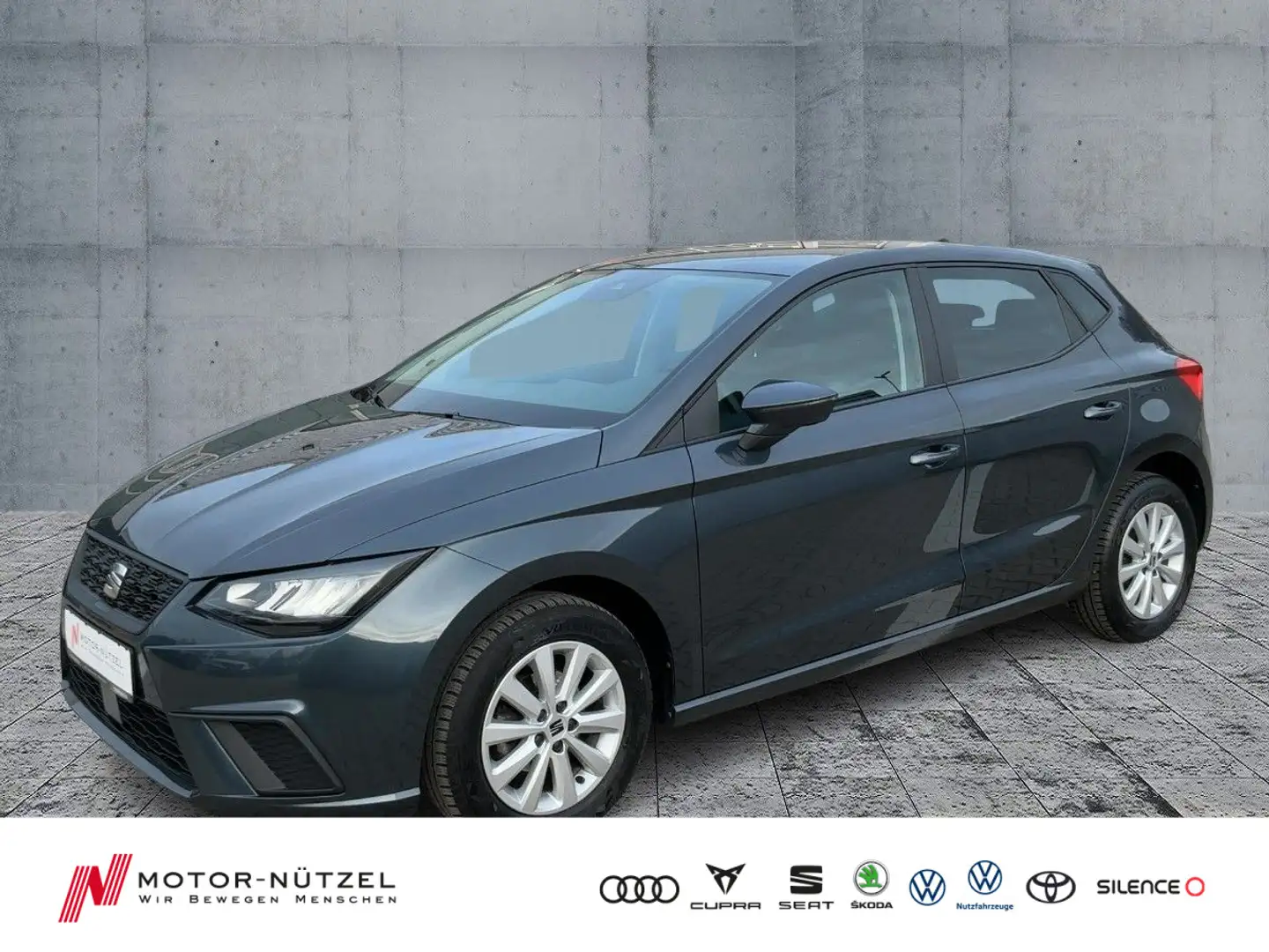 SEAT Ibiza 1.0 TSI STYLE LED+NAVI+APP+SHZ+PDC+GRA+15" Grau - 1