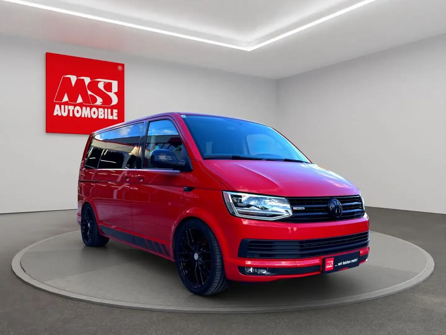 Volkswagen T6 Multivan Comfortline 2,0 TDI 4Motion DSG *LED*AHK* Roşu - 1