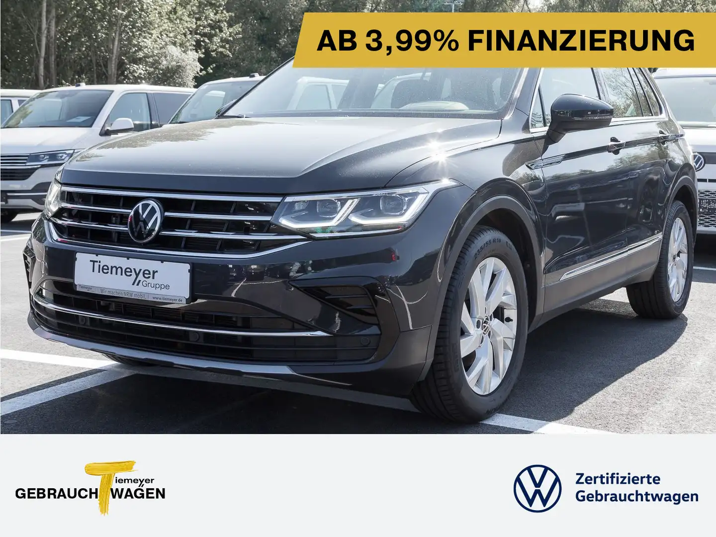 Volkswagen Tiguan 2.0 TDI DSG ELEGANCE IQ VIRTUAL LM18 AHK Grau - 1