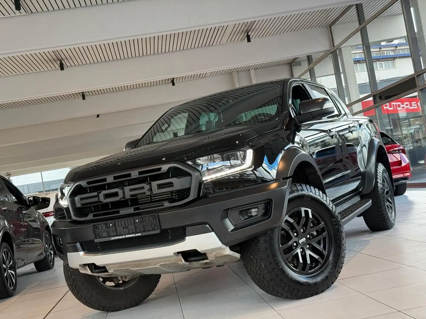 Ford Ranger Raptor Doppelkabine 4x4/STANDHZ./WIE NEU! Noir - 1