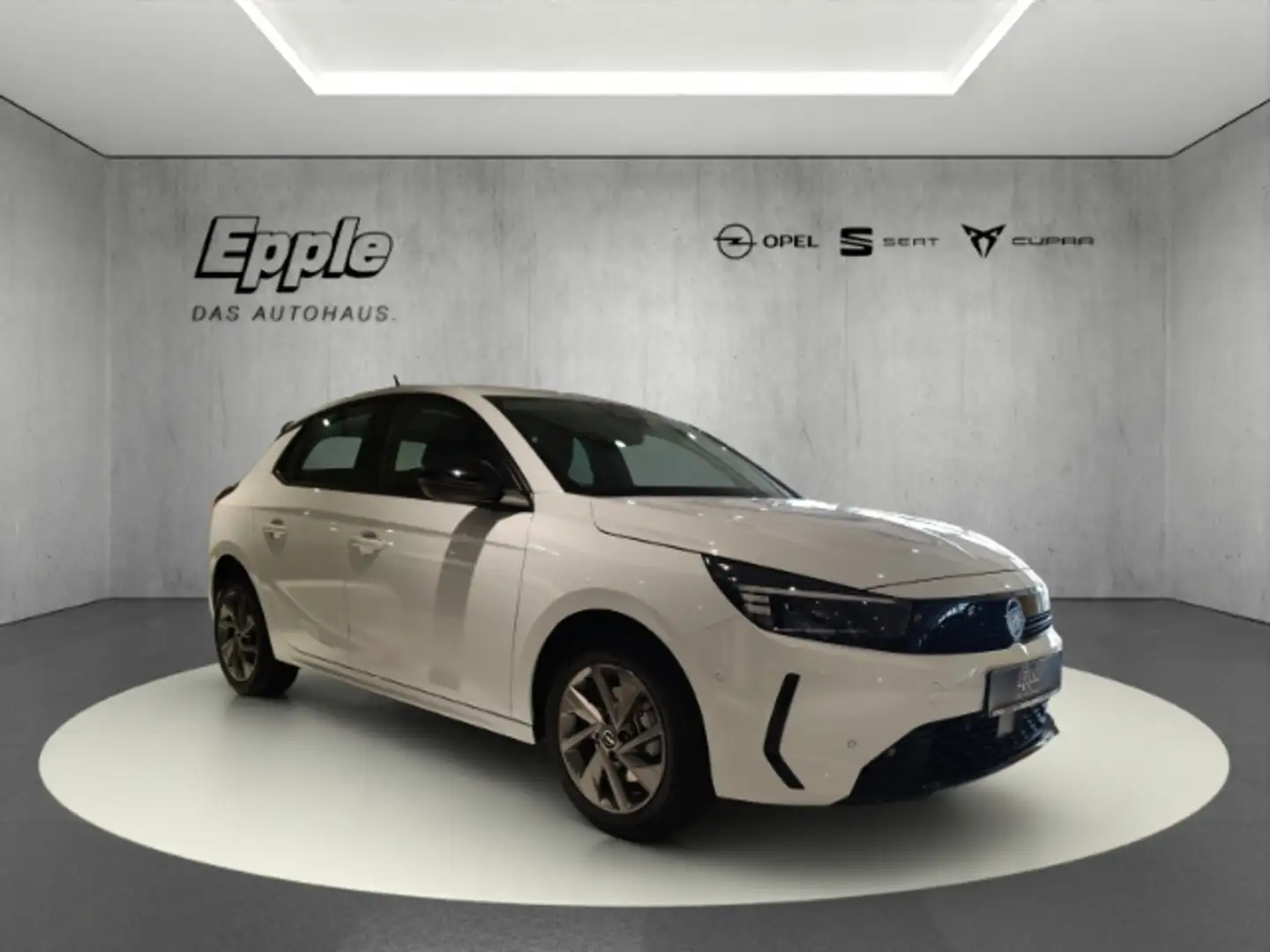 Opel Corsa F Edition LED DAB SHZ LenkradHZG Totwinkelassisten Weiß - 1