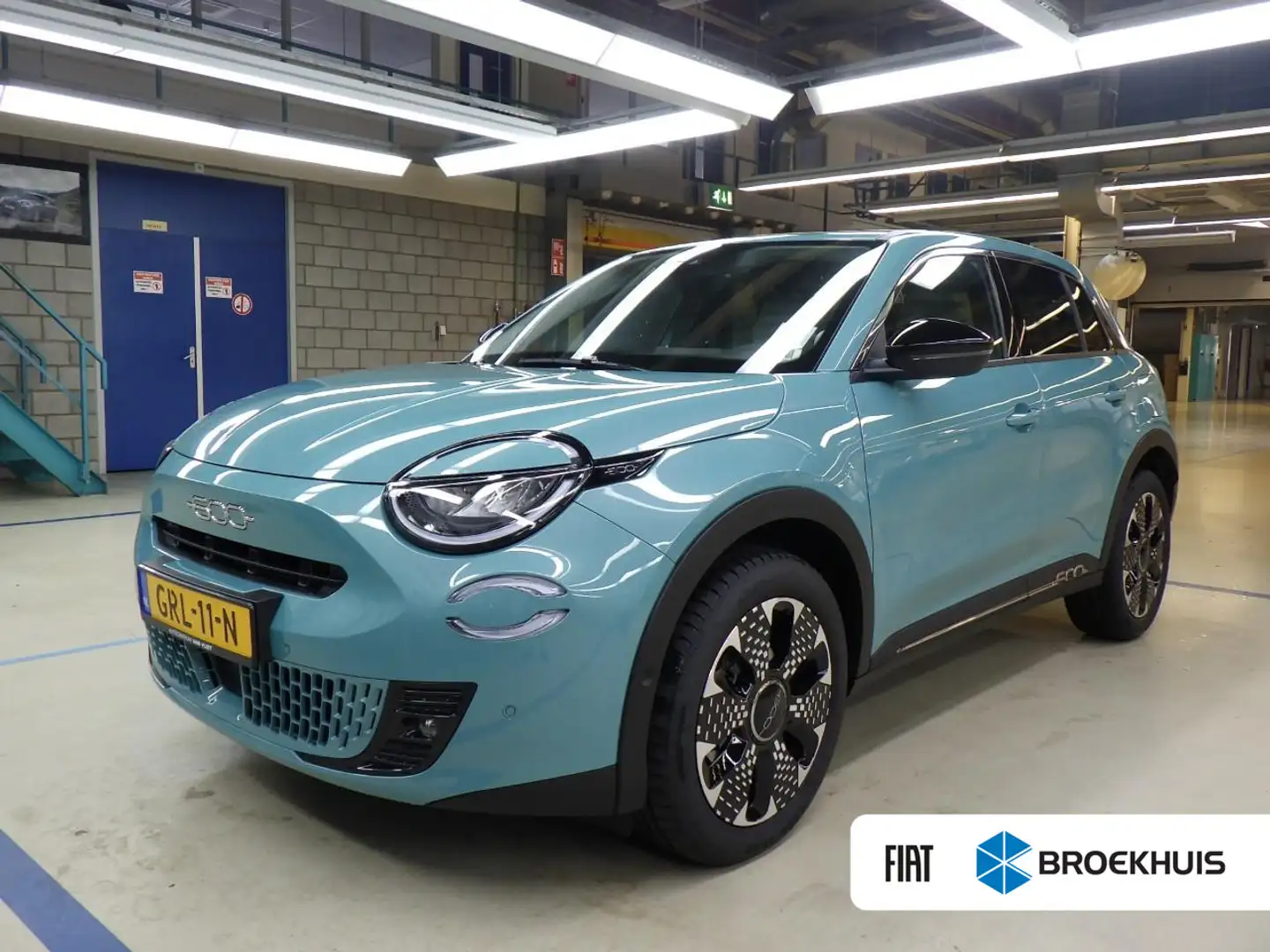 Fiat 600 1.2 Hybrid La Prima | Navigatie | Elektr. Stoelen Blauw - 1