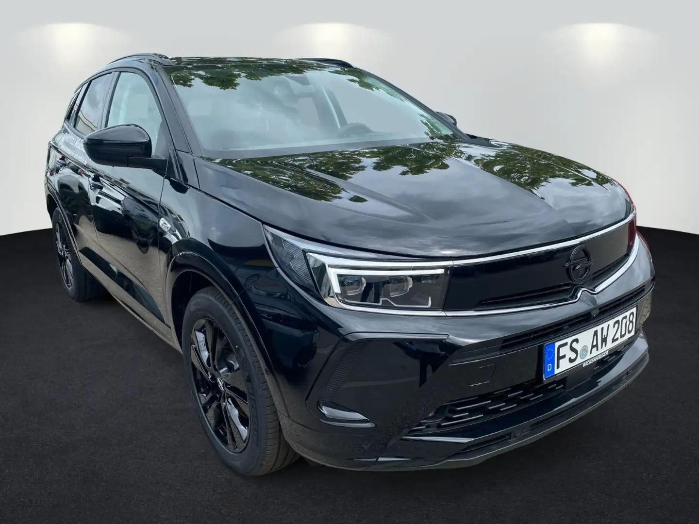 Opel Grandland 1.2 MHEV GS Line TOP Ausstattung Schwarz - 2