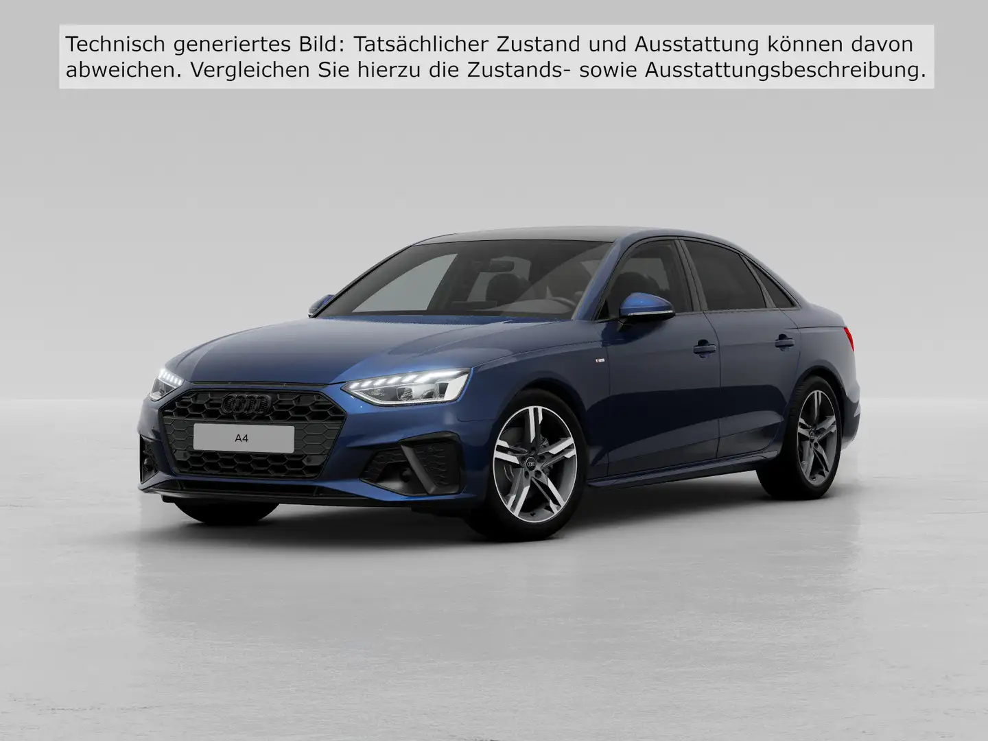 Audi A4 35 TFSI S line S tronic Standhzg LED Virtual Blau - 2