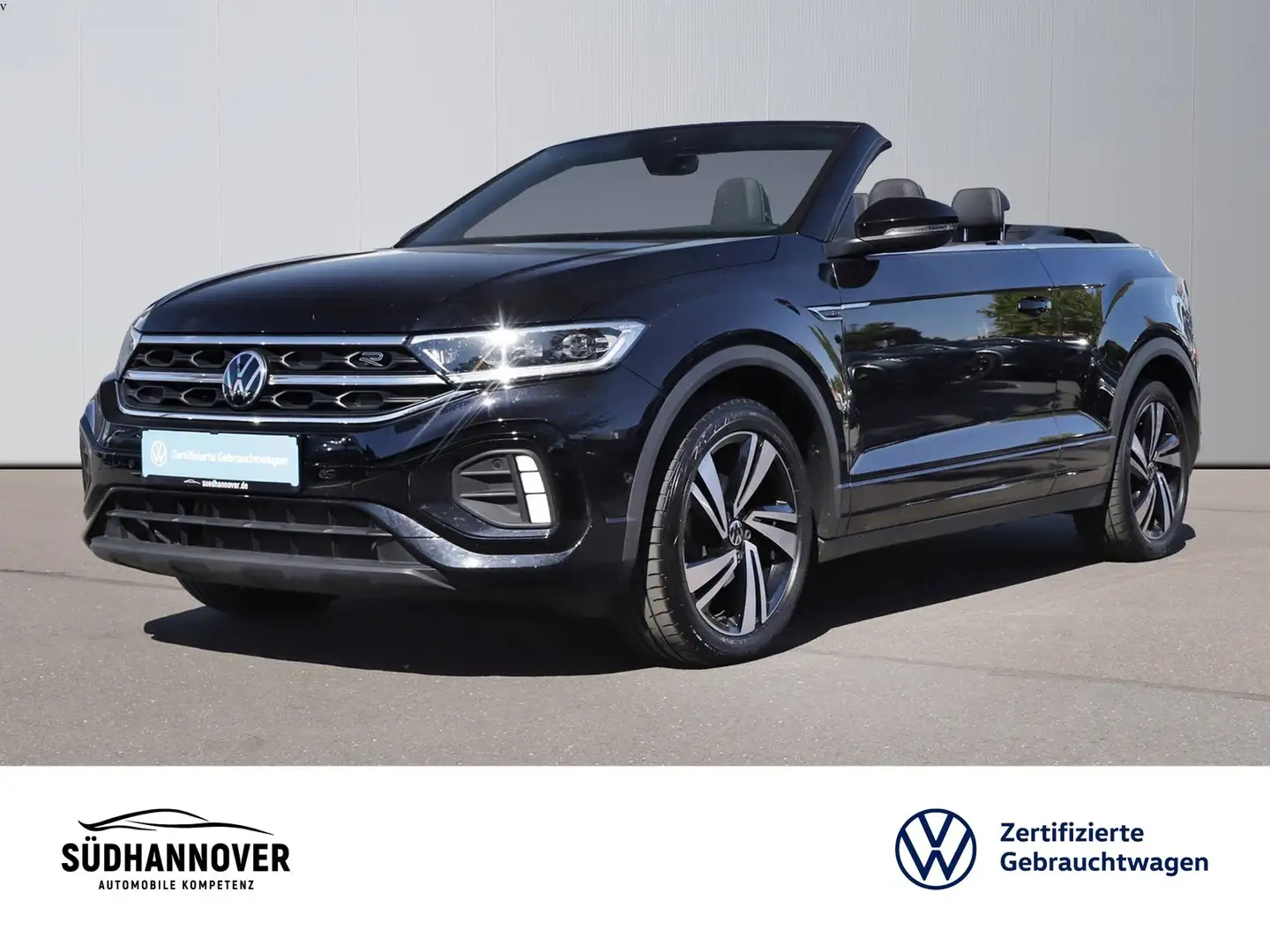 Volkswagen T-Roc Cabriolet R-Line 1.5 TSI DSG AHK+NAVI+LED Negro - 1