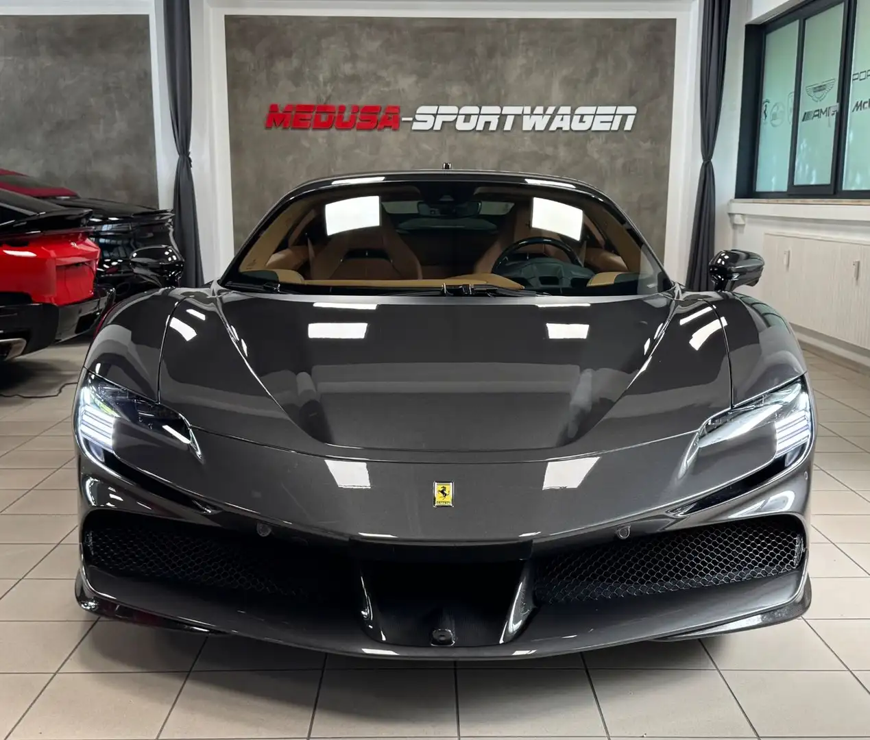Ferrari SF90 Stradale CARBON EXT&INT JBL LIFT 1HAND FULL Gris - 2