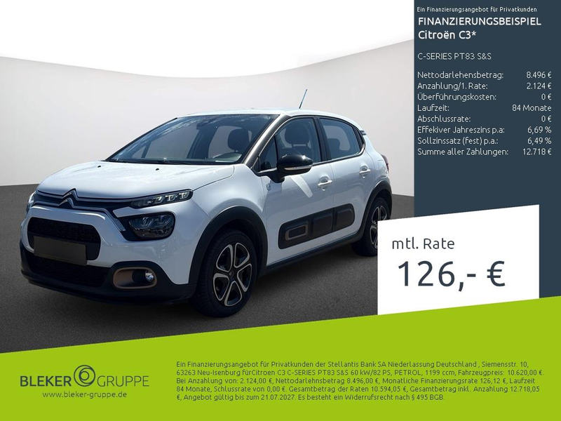 Citroen C3 C-SERIES PT83 S&S