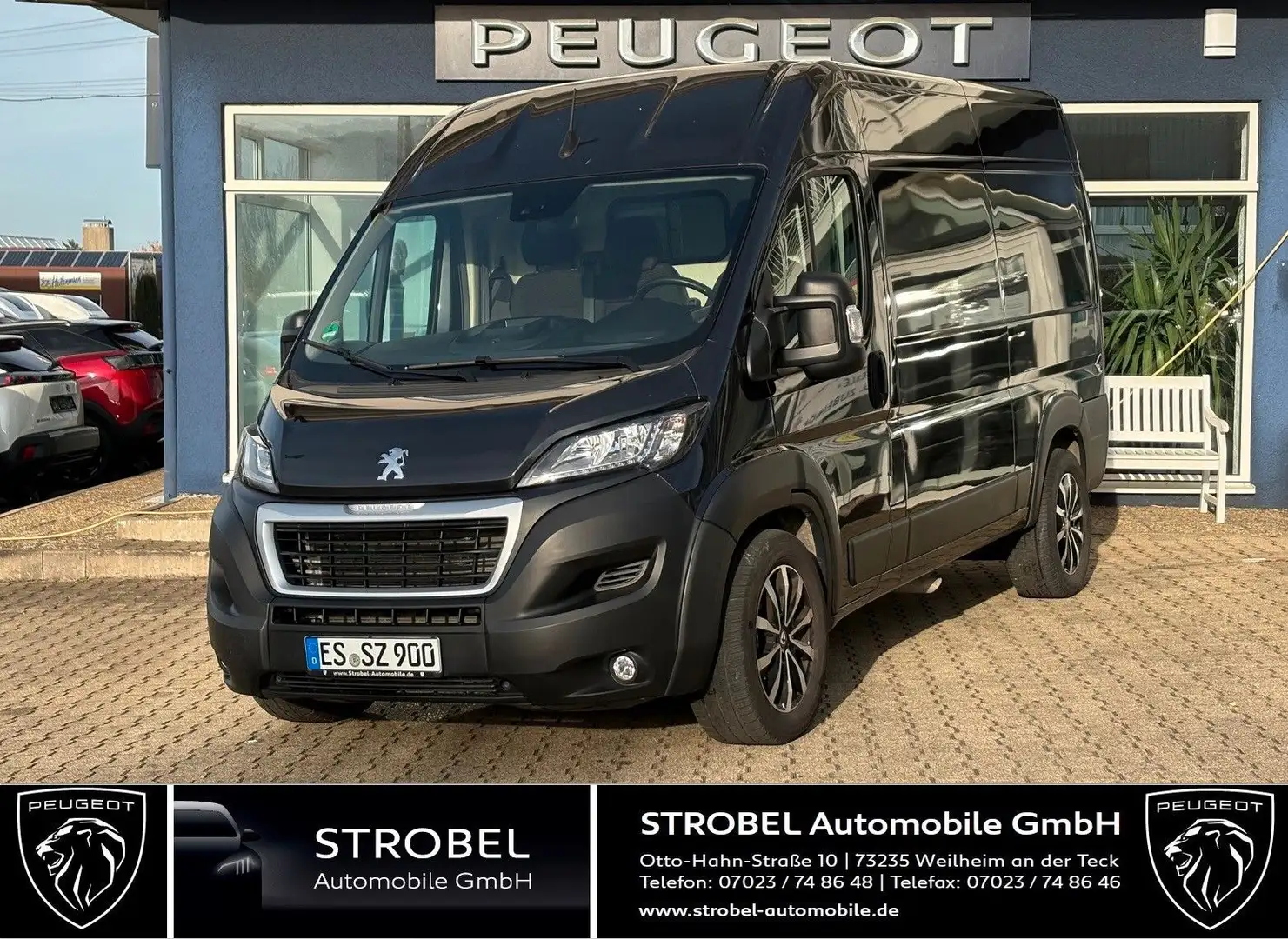 Peugeot Boxer Kasten Hochraum 435 L2H2 BlueHDi 165 Stop& Zwart - 1
