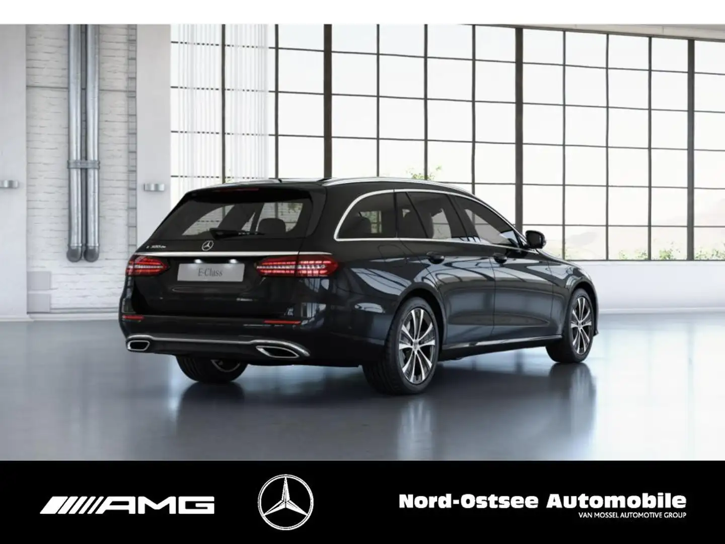 Mercedes-Benz E 300 de T AVANTGARDE NAVI+ LED SHZ TEMPO Schwarz - 2