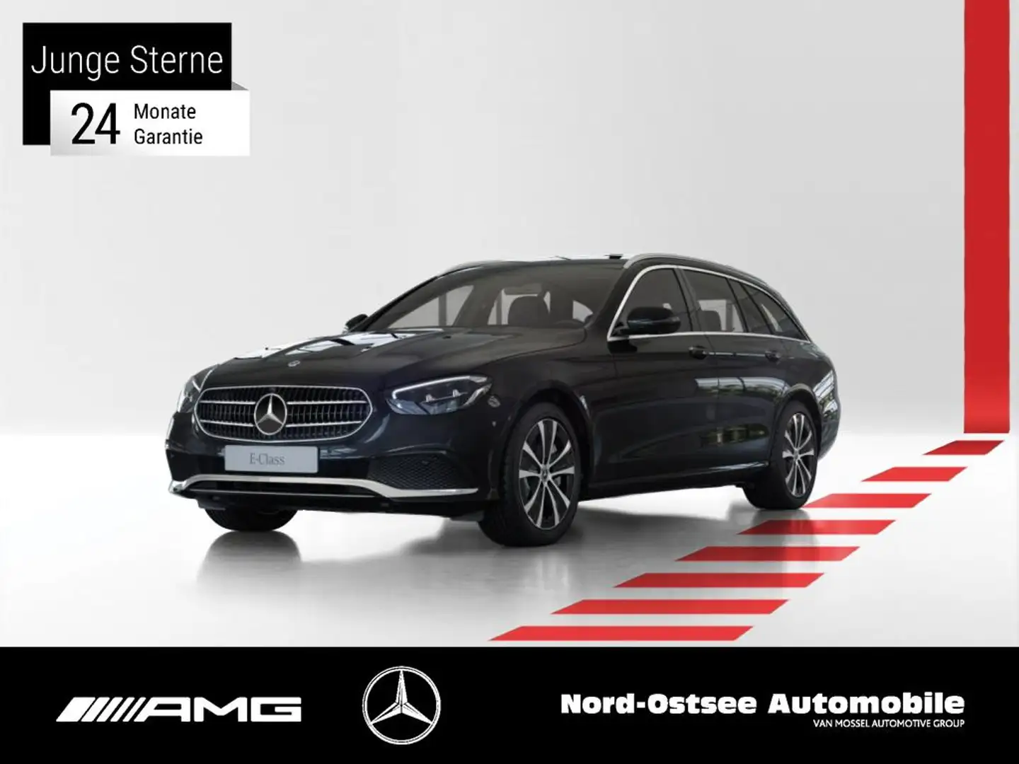 Mercedes-Benz E 300 de T AVANTGARDE NAVI+ LED SHZ TEMPO Schwarz - 1