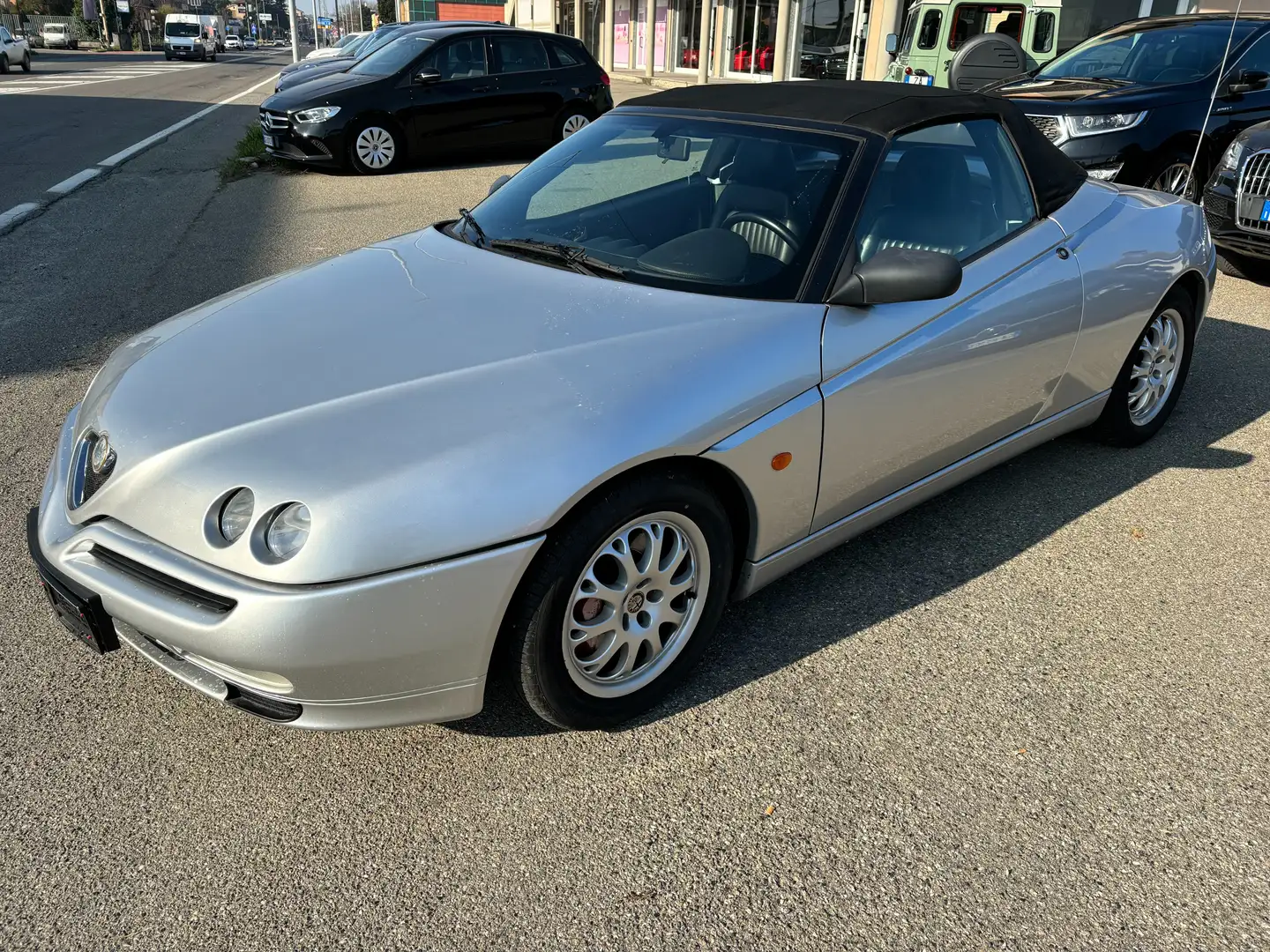 Alfa Romeo Spider 3.0 V6 24v 218cv BUSSO Серый - 2