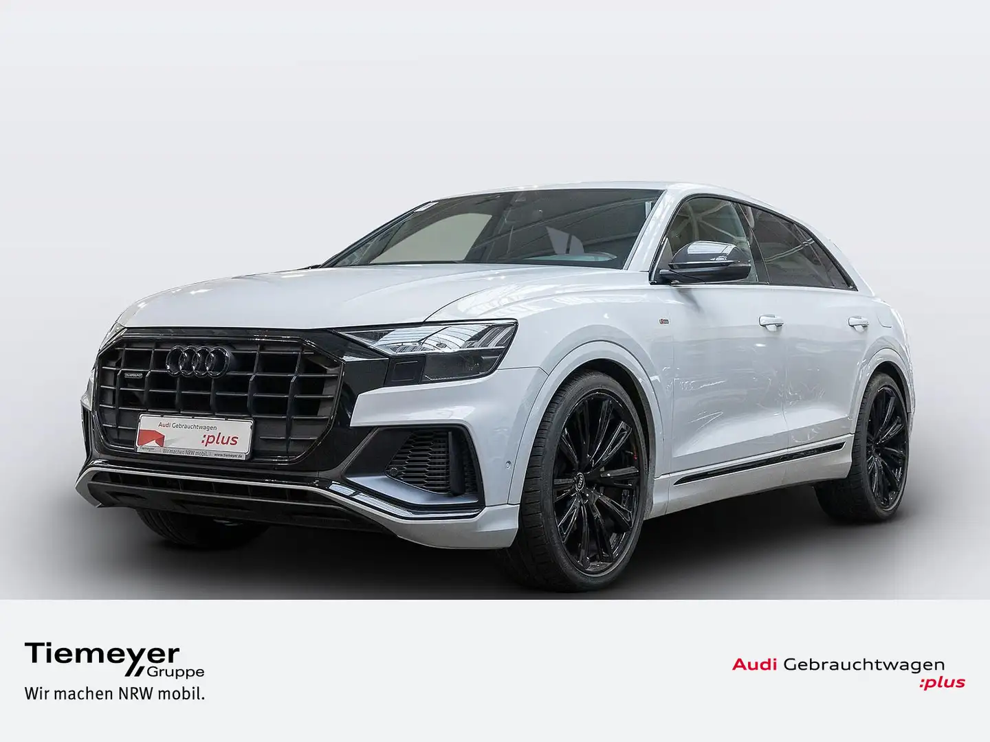 Audi Q8 55 TFSIe Q 2x S LINE LM23 OPTIK-PKT KAMERA S- Wit - 1