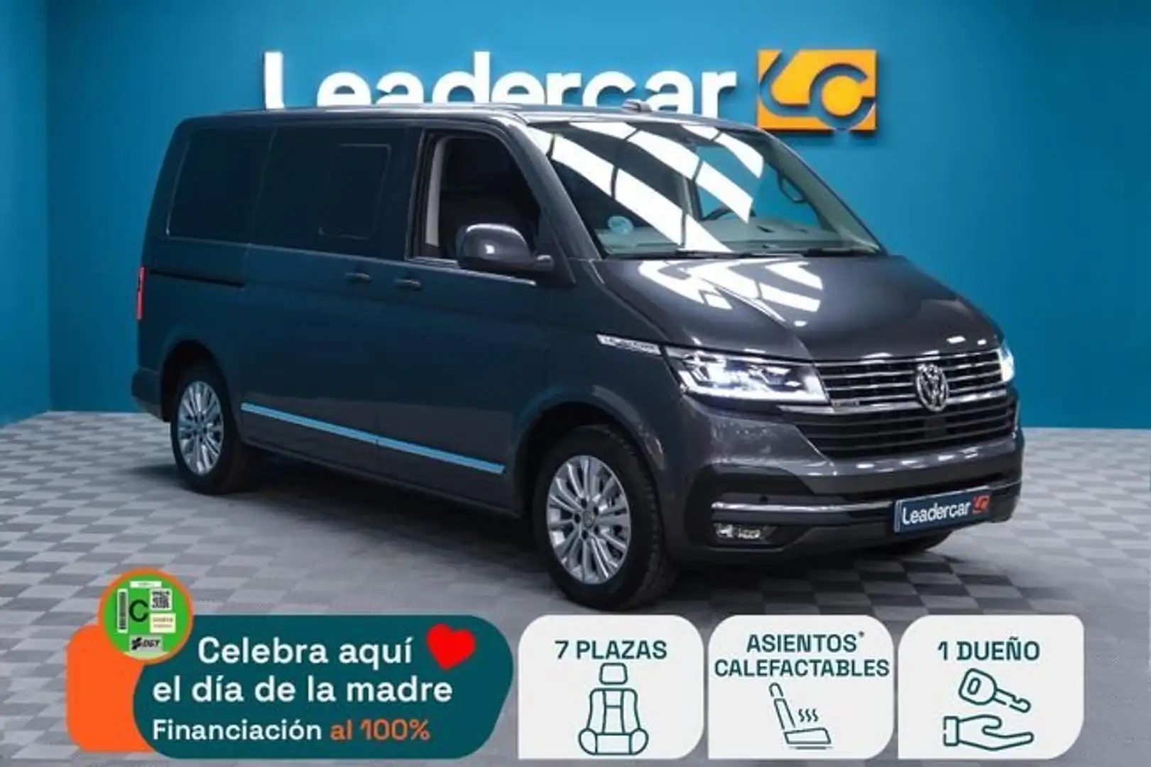 Volkswagen Multivan Premium Corto 2.0 TDI 150cv BMT DSG 4Mot Gris - 1