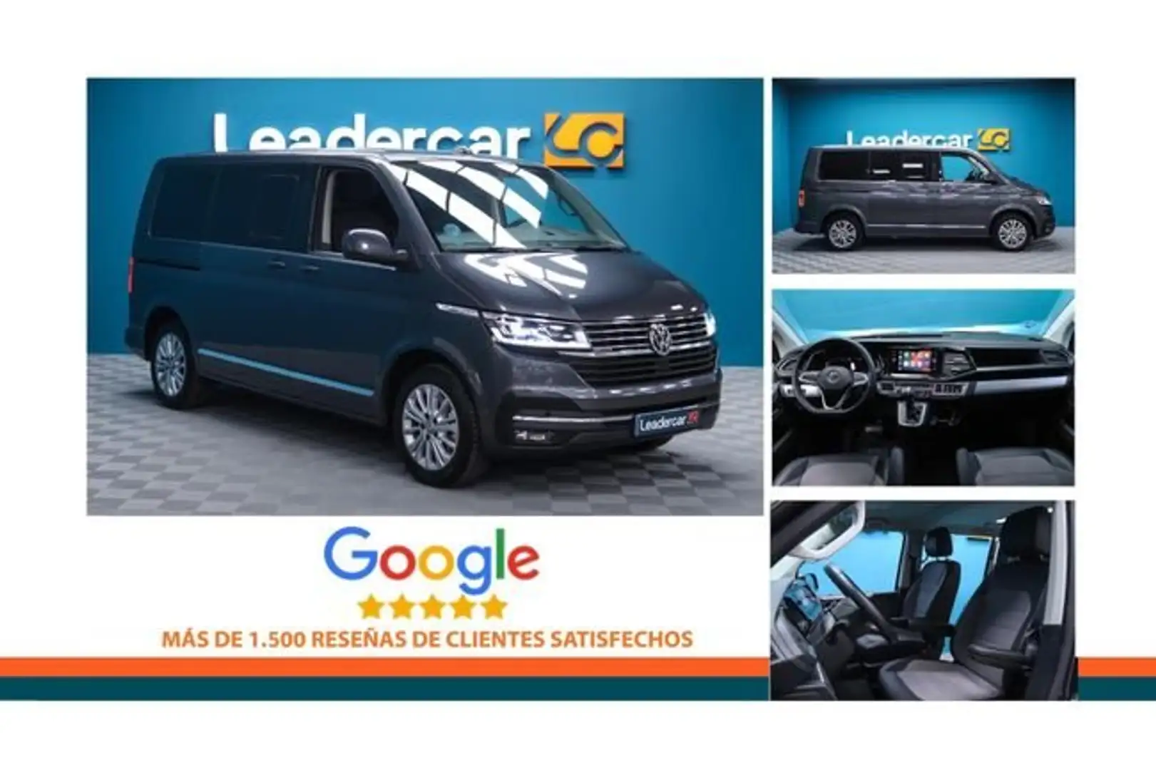 Volkswagen Multivan Premium Corto 2.0 TDI 150cv BMT DSG 4Mot Gris - 2