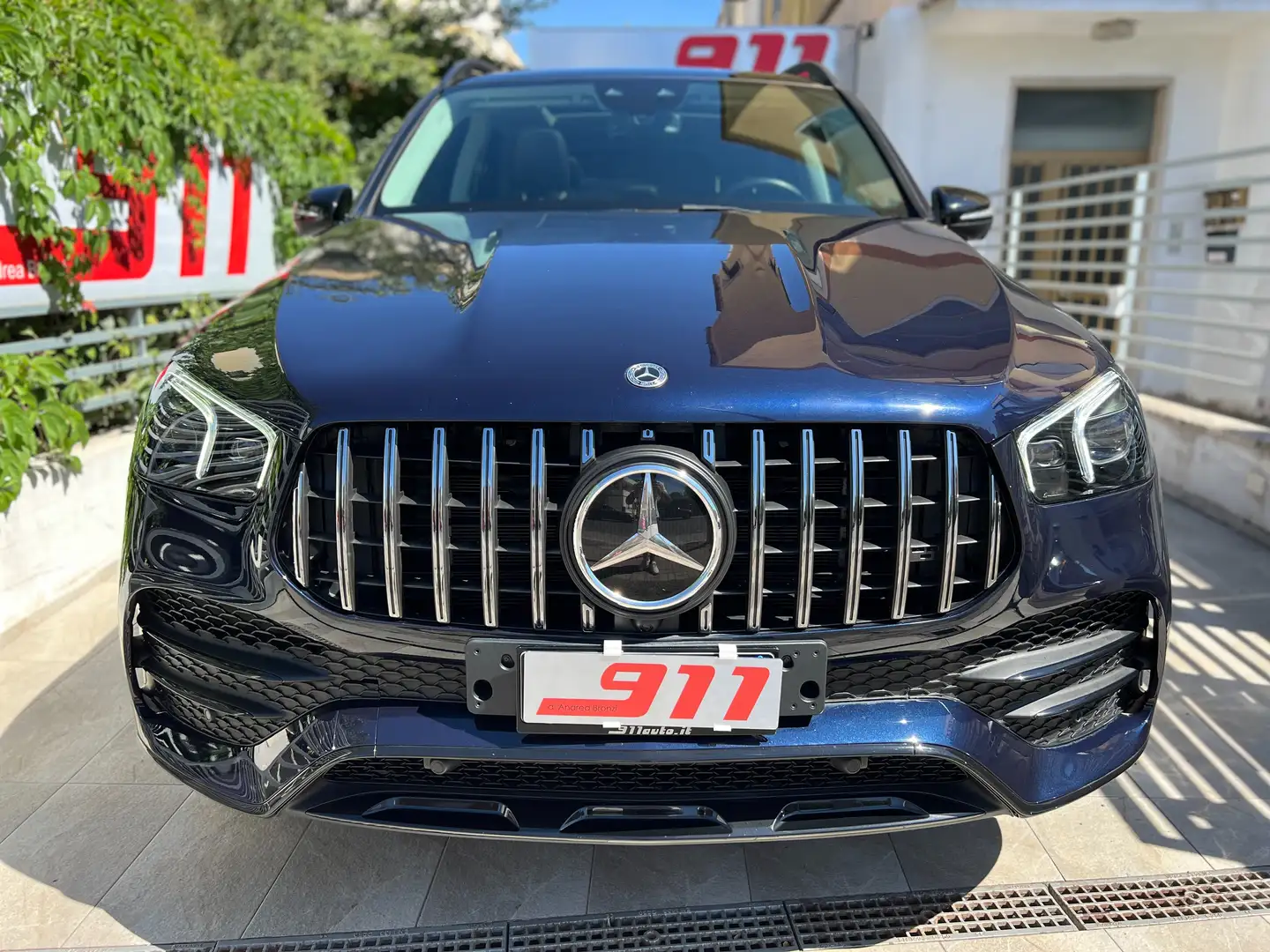 Mercedes-Benz GLE 350 de phev Premium Plus Amg 4matic Tetto Tagliandata Blauw - 1