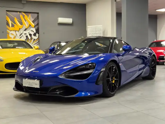 McLaren 720S IVA ESPOSTA INCLUSA -SERVICE -BURTON BLUE -SCARICO